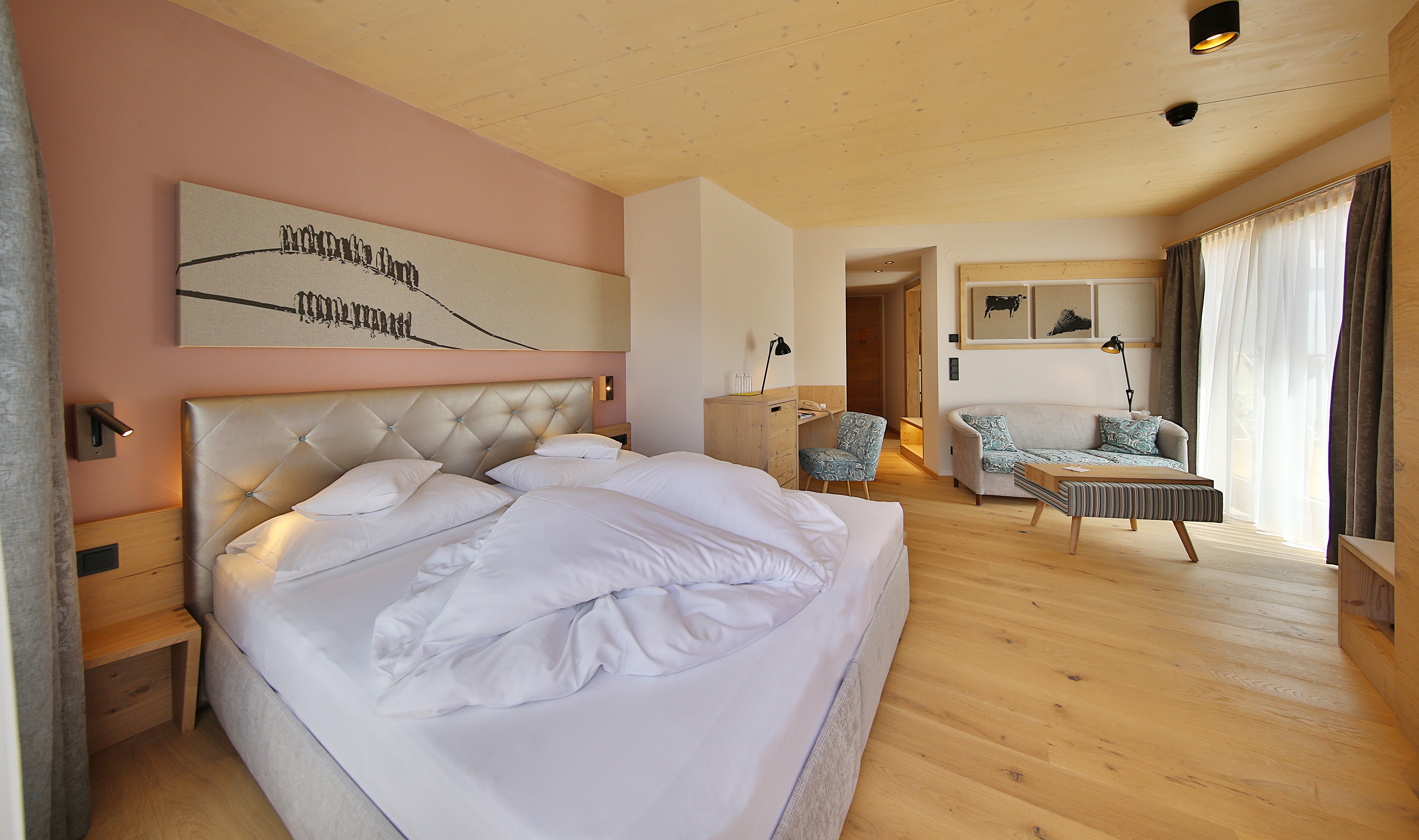 Kinderhotel: Furgli Familienhotels - Wohnen | Schlafen