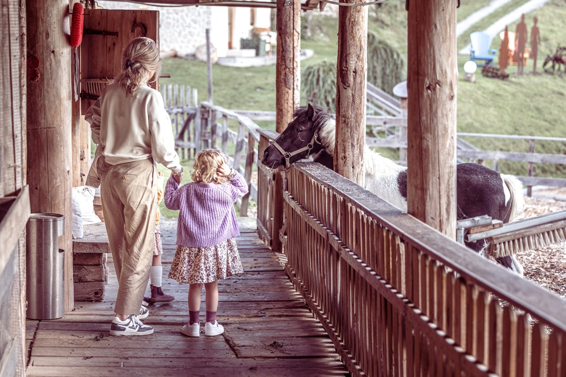 Kinderhotel: Besuchen Sie jederzeit unseren Streichelzoo - Alpin Family Resort Seetal