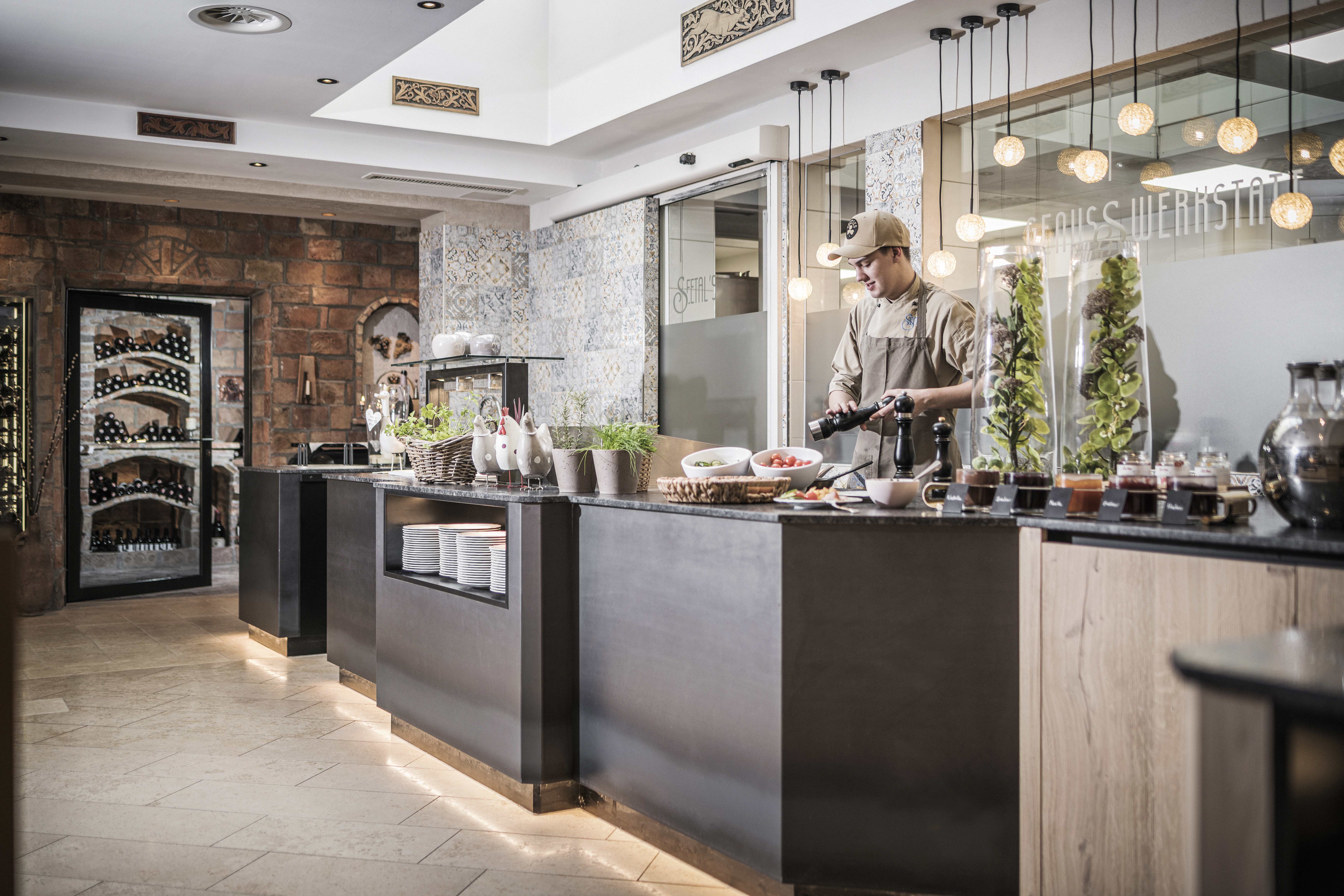 Kinderhotel: Alpin Family Resort Seetal - Essen | Trinken