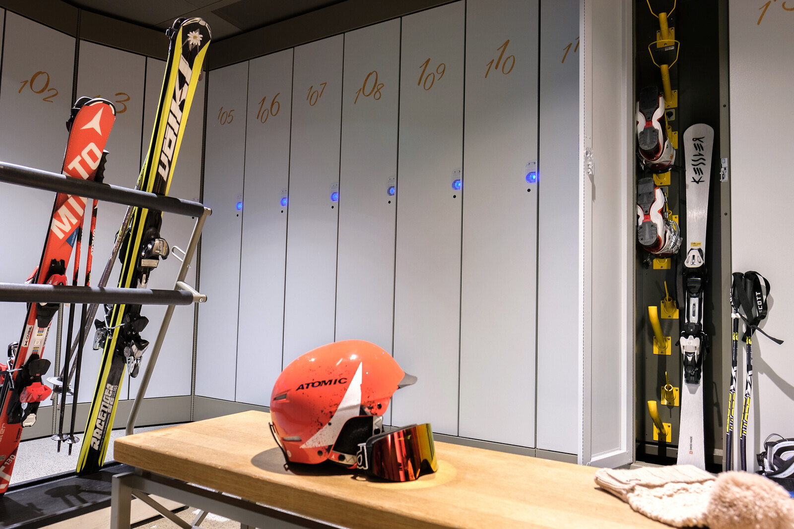 Kinderhotel: Ski Storage Tschuggen Grand Hotel - Tschuggen Grand Hotel