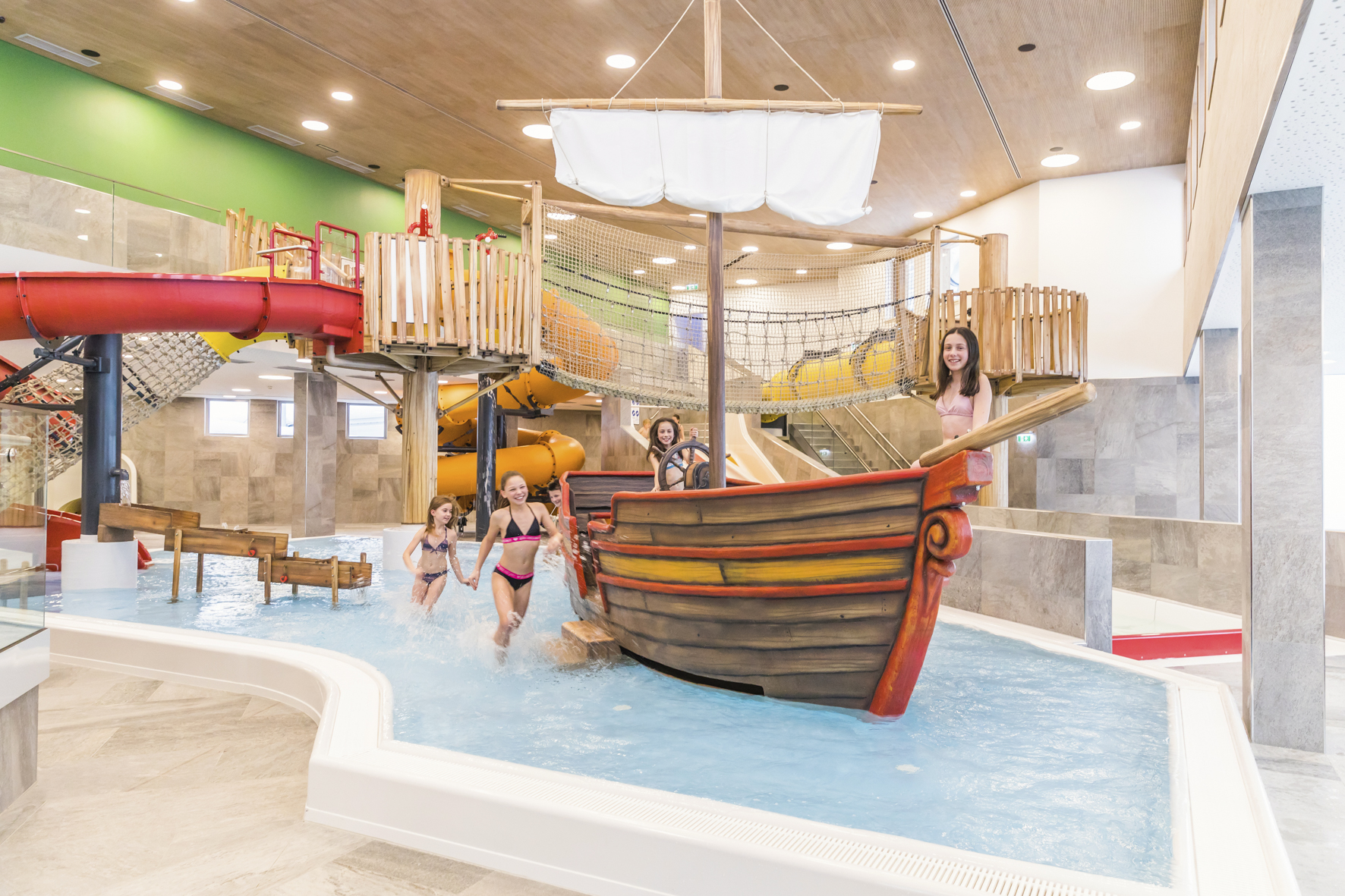 Familienhotel - Teenager-Programm - Füssen - Piratenschiff - Zugspitz Resort 4*S