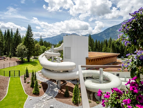 Kinderhotel: Wasserrutsche - Zugspitz Resort 4*S