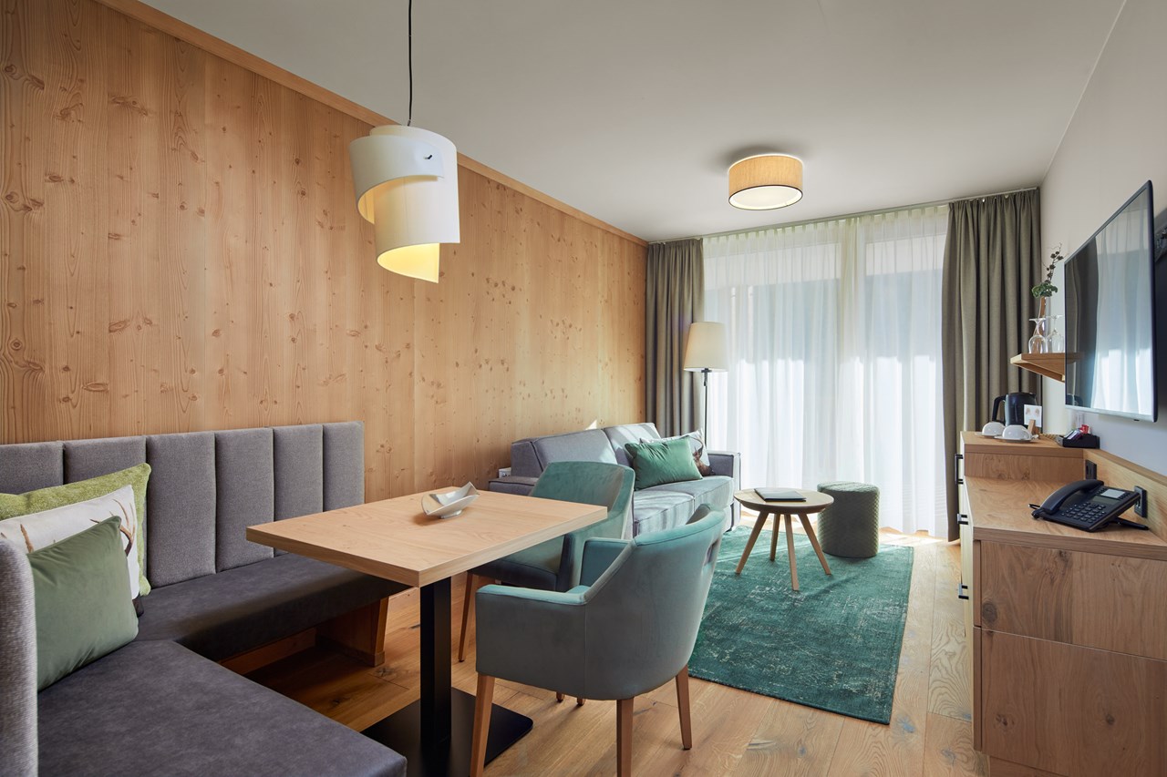 Zugspitz Resort 4*S Zimmerkategorien Junior-Suite