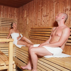 Kinderhotel: Finnische Sauna - AHORN Hotel Am Fichtelberg