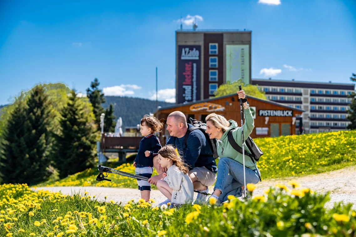 Kinderhotel: Wandern - AHORN Hotel Am Fichtelberg