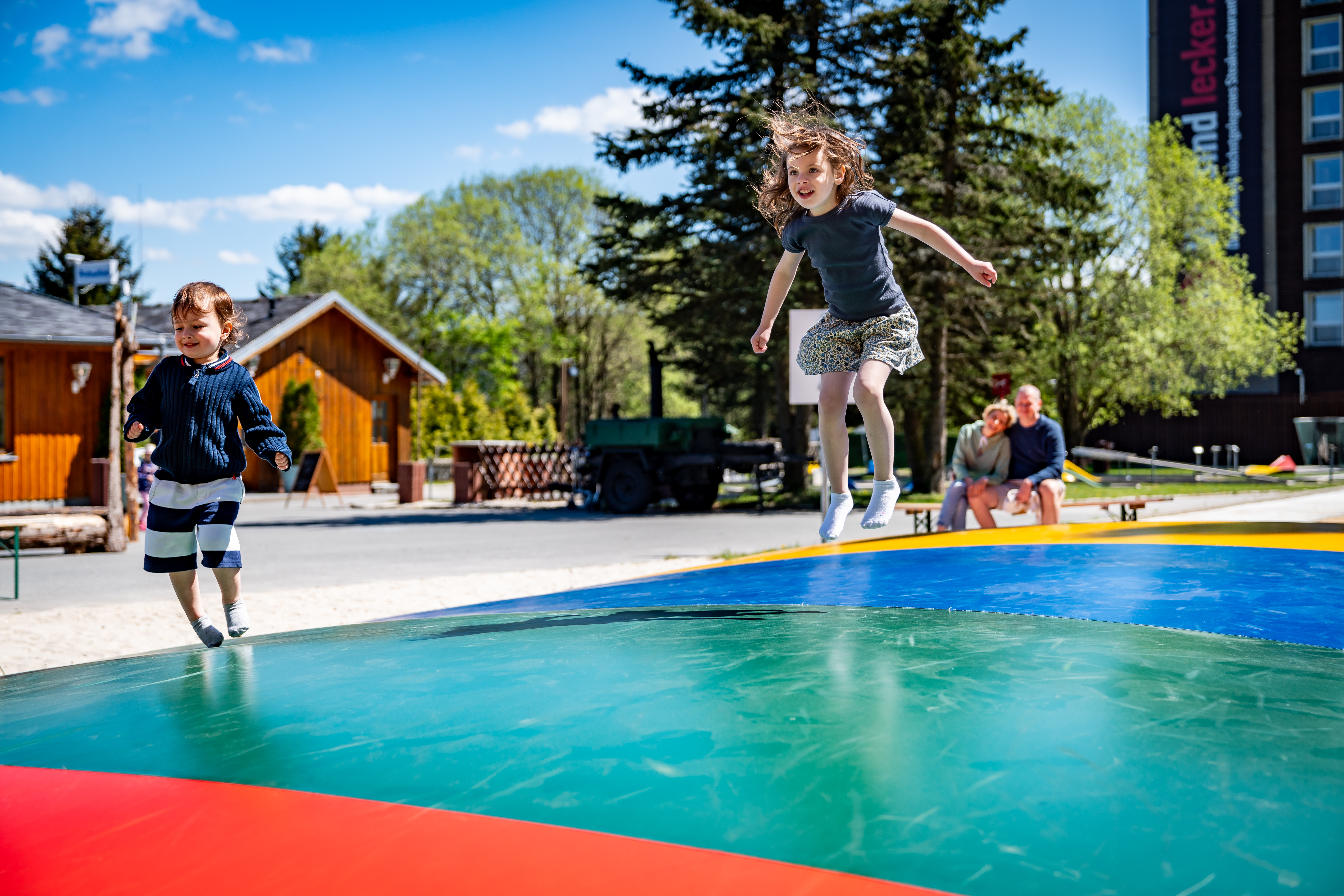 Kinderhotel: Hüpfkissen - AHORN Hotel Am Fichtelberg
