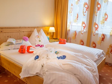 Kinderhotel: verschiedene Zimmer - Familien- und Sportresort Alpenblick