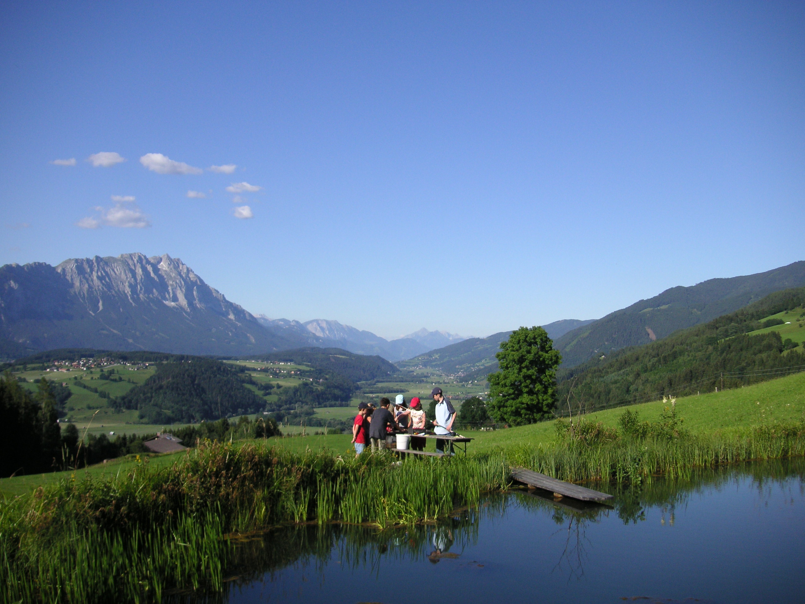Kinderhotel: Kinderangeln am Schloss Thannegg See - Aparthotel Schloss Thannegg