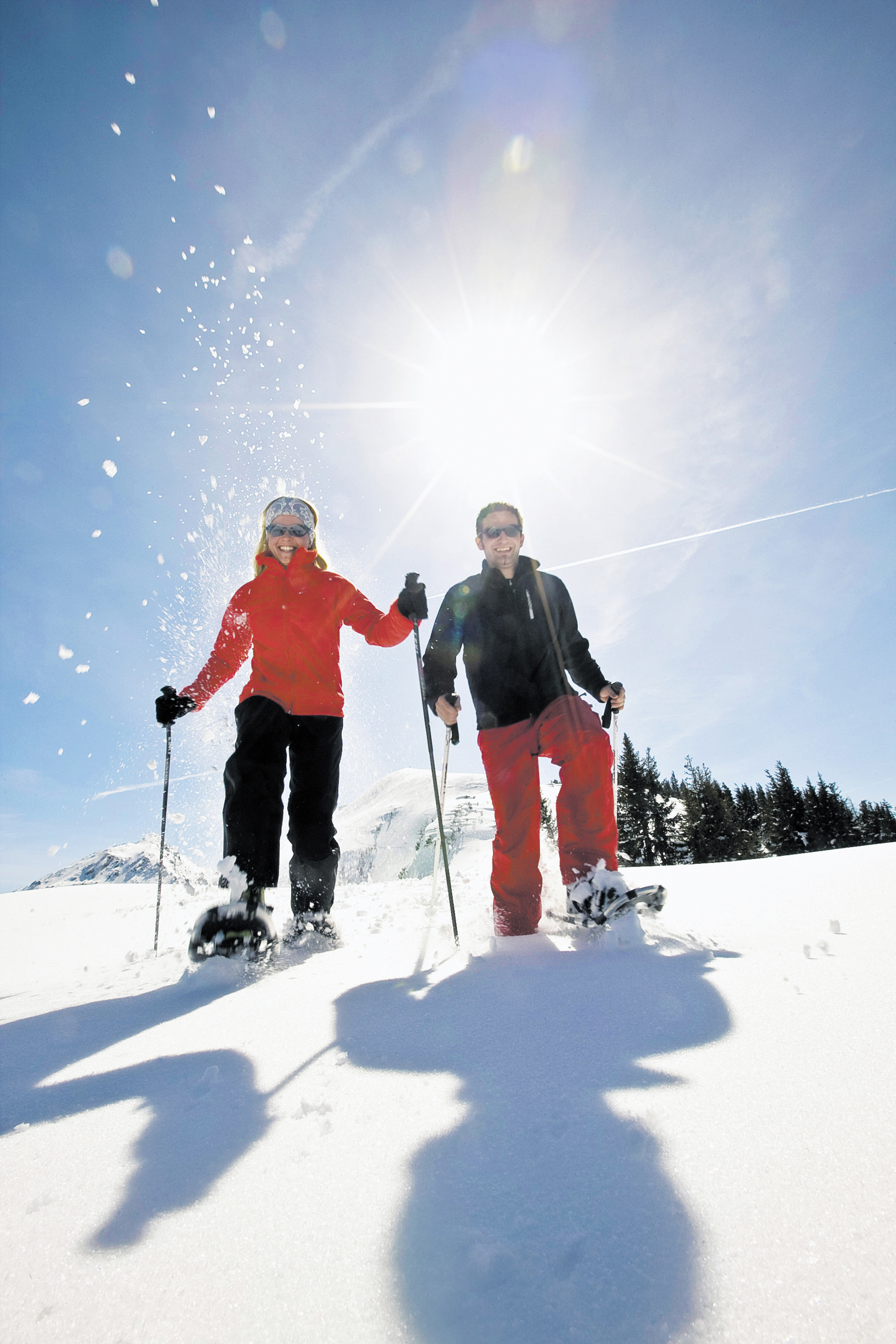 Kinderhotel: Schneeschuhwandern in Schladming Dachstein - Aparthotel Schloss Thannegg