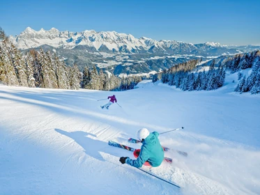 Kinderhotel: Ski fahren in Ski Amade - Schloss Thannegg Ferienwohnung und Zimmer