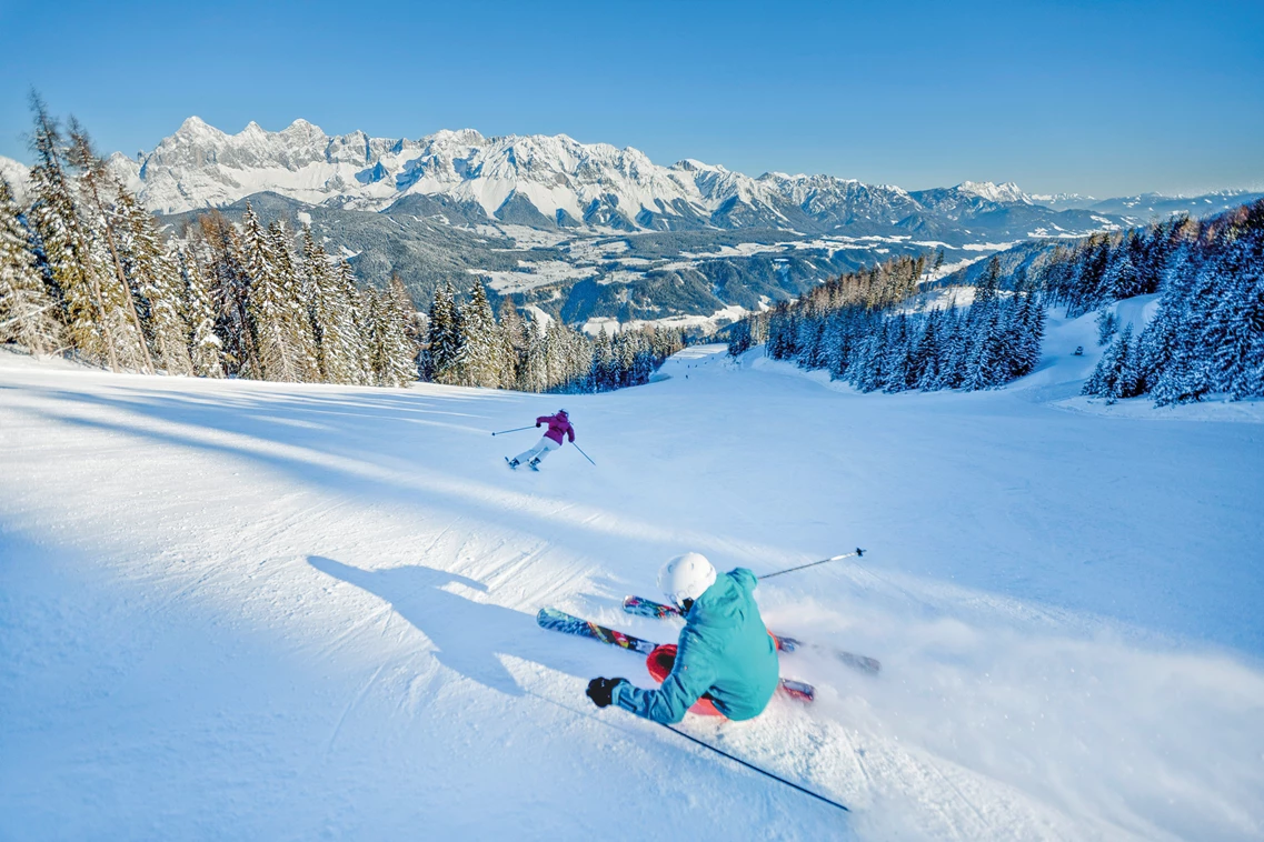 Kinderhotel: Ski fahren in Ski Amade - Schloss Thannegg Ferienwohnung und Zimmer