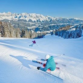Kinderhotel: Ski fahren in Ski Amade - Schloss Thannegg Ferienwohnung und Zimmer