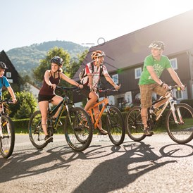 Kinderhotel: Fahrradverleih direkt vor Ort - Waldstrand-Hotel Großschönau