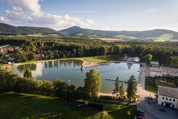 Kinderhotel: Übersicht Trixi Ferienpark ZIttauer Gebirge - Waldstrand-Hotel Großschönau