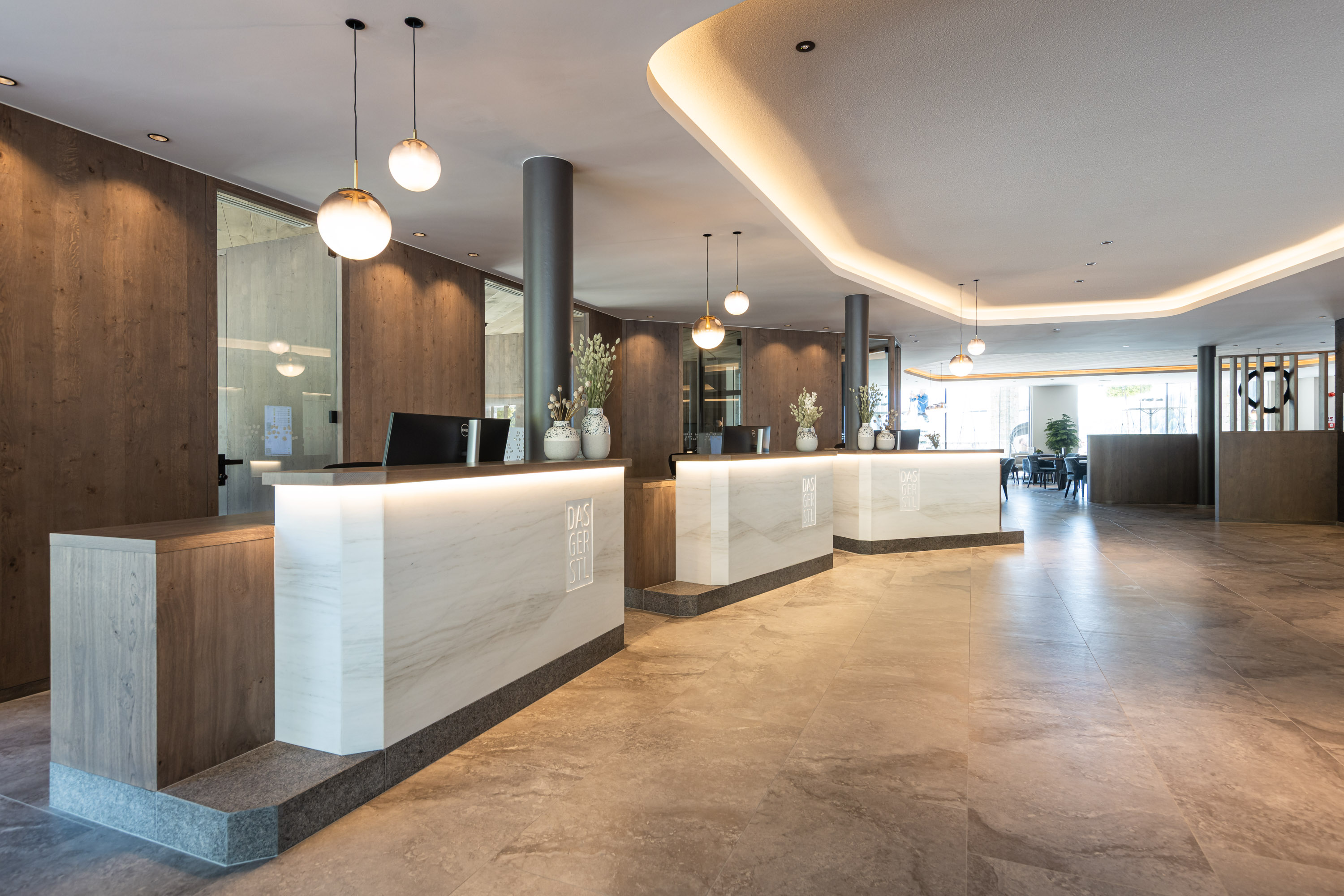 Kinderhotel: Hotelreception - DAS GERSTL Family Retreat