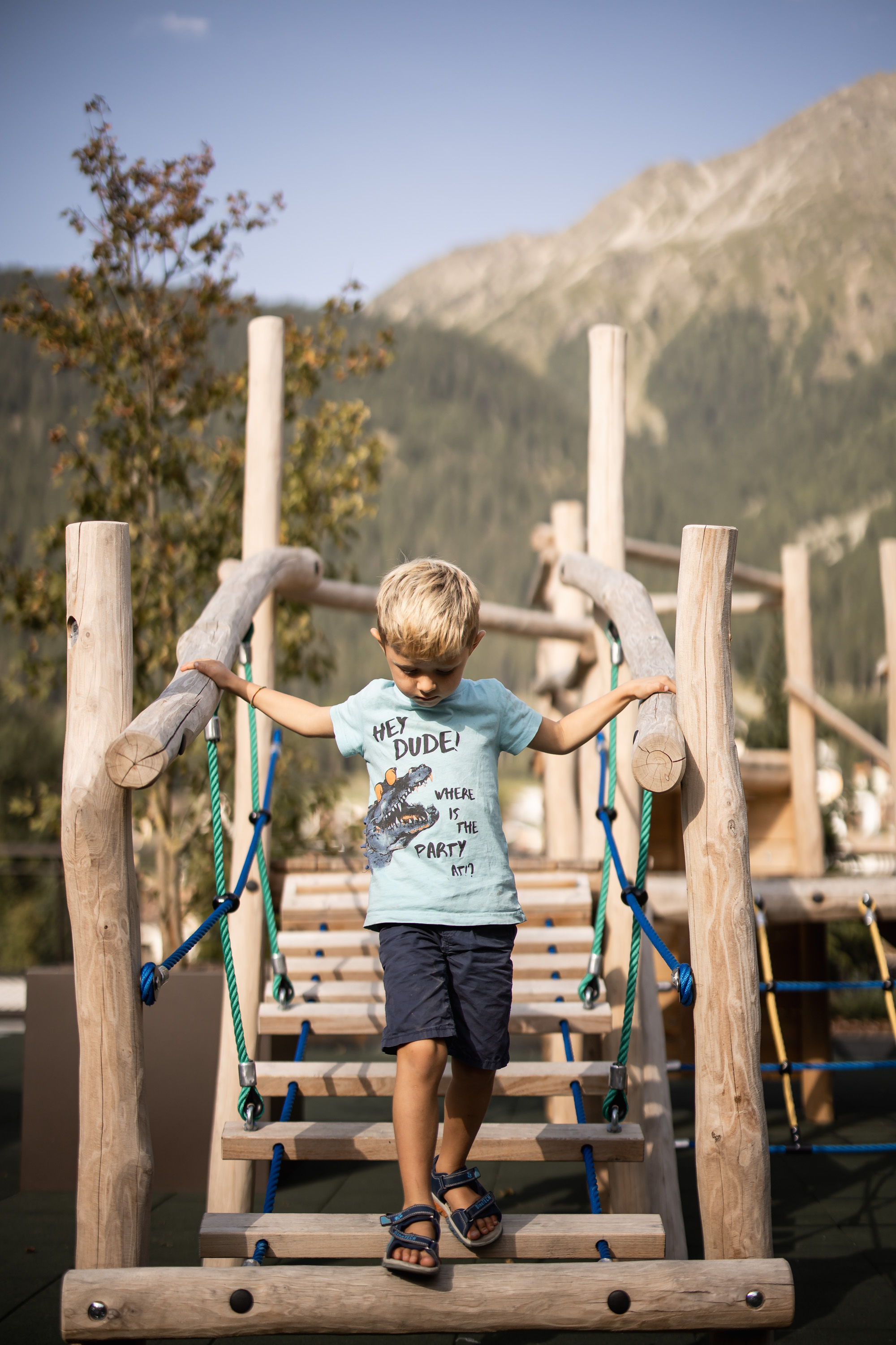 Kinderhotel: Outdoor Playground - DAS GERSTL Family Retreat