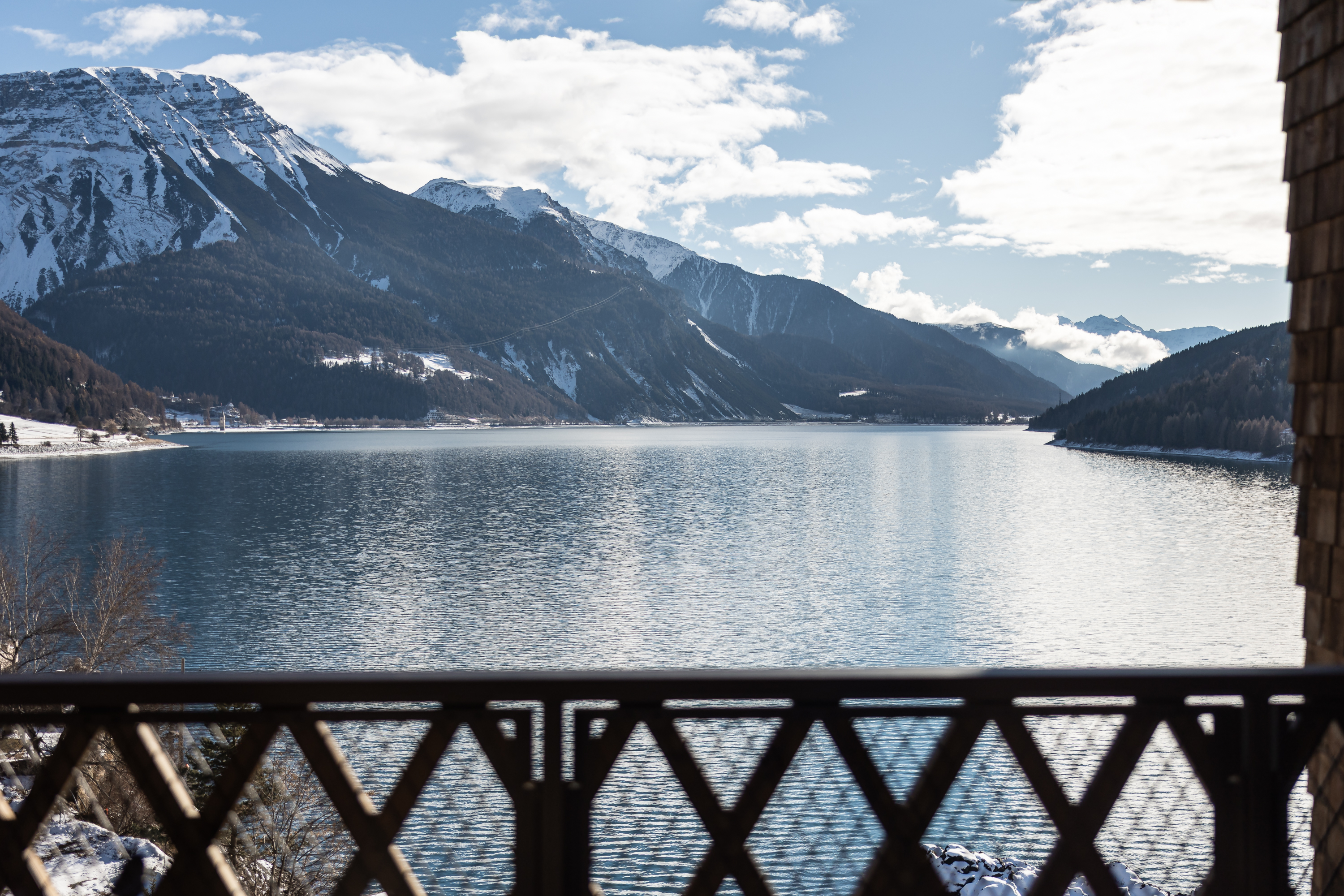 Familienhotel - Naturns bei Meran - Aussicht im Winter - DAS GERSTL Family Retreat