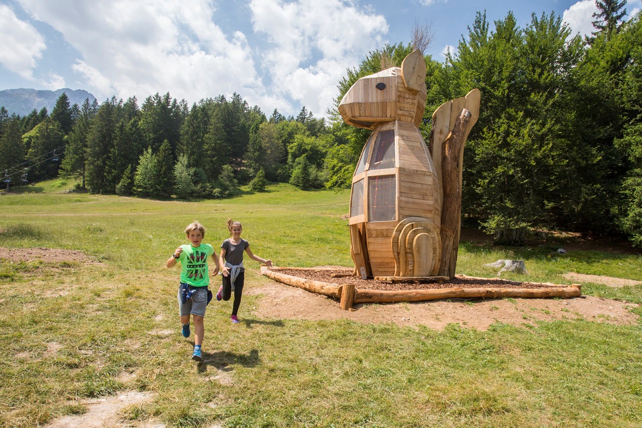 Hotel Miravalle Ausflugsziele Heichhörnchen Sciury Welt
