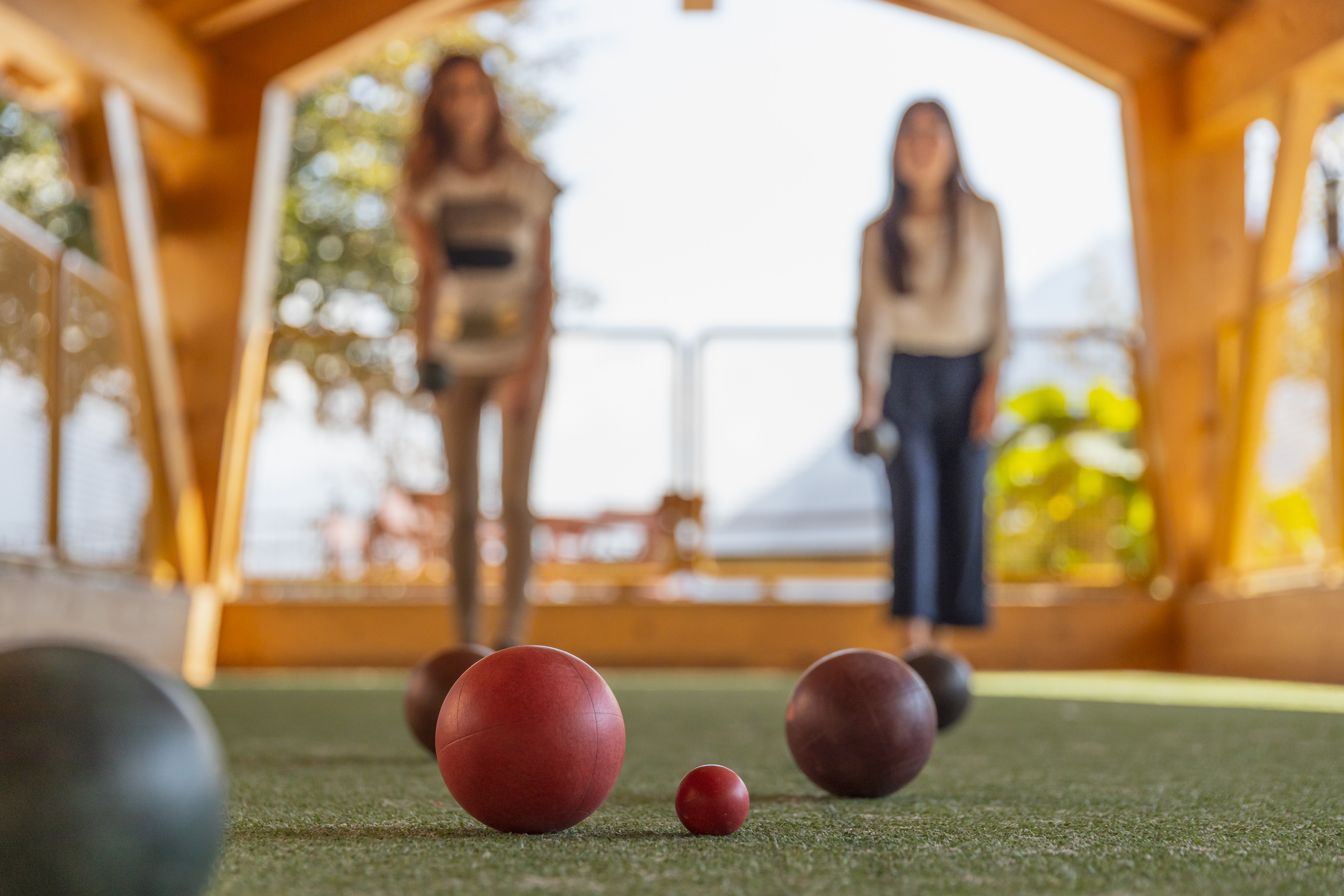 Kinderhotel: Unser Bocceplatz - Hotel Miravalle