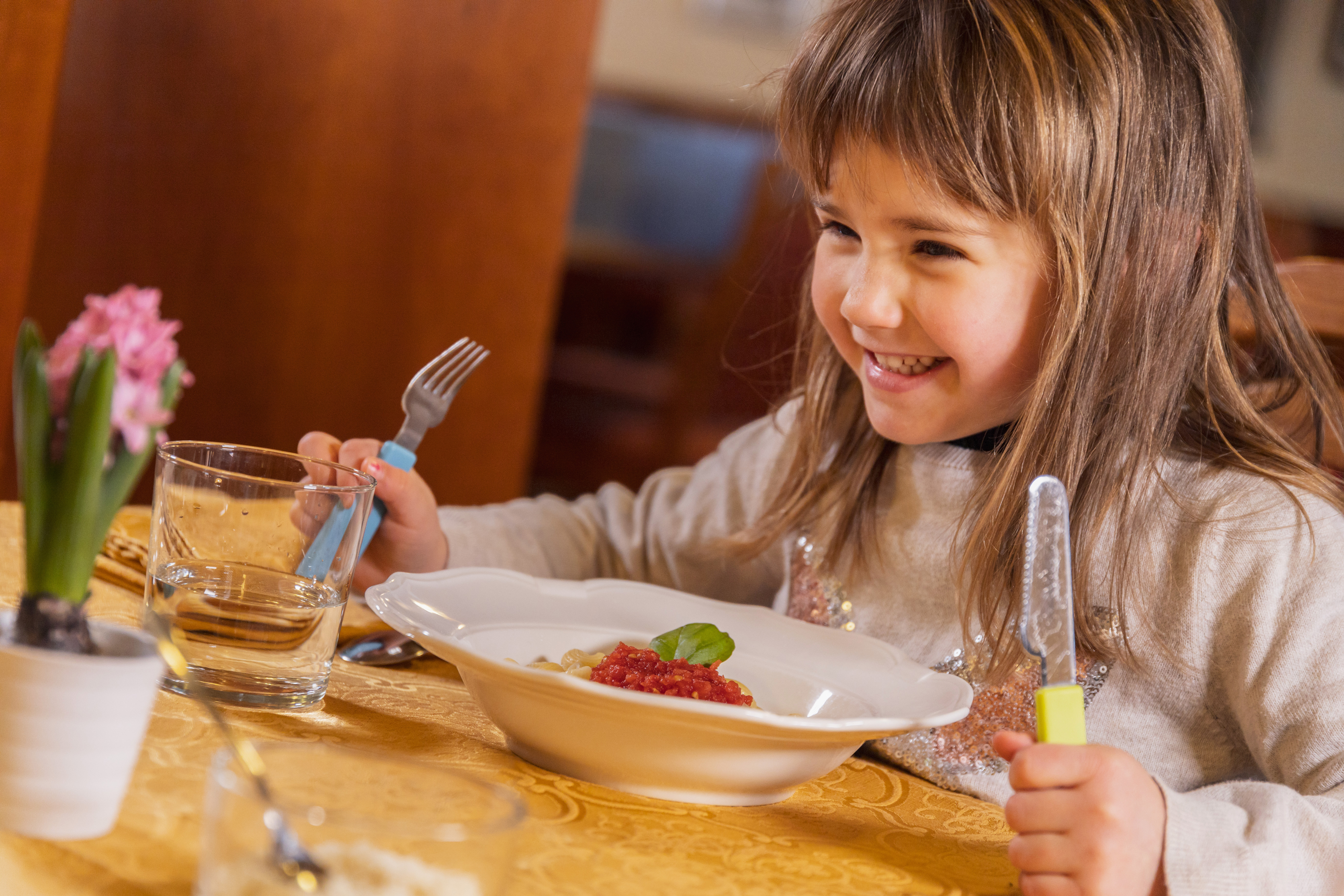 Kinderhotel: Unser Abendessen - Hotel Miravalle