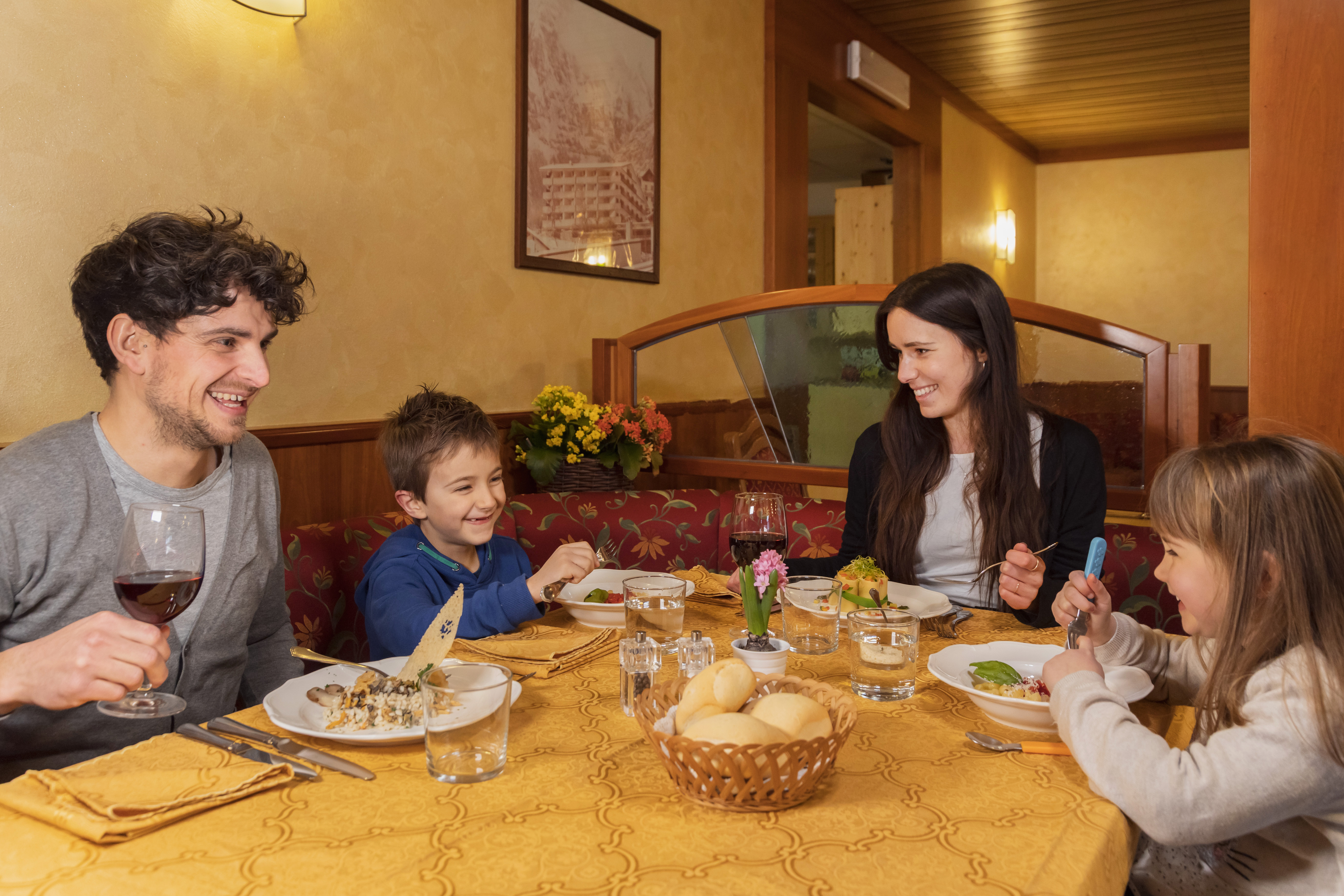 Kinderhotel: Unser Abendessen - Hotel Miravalle - Essen | Trinken