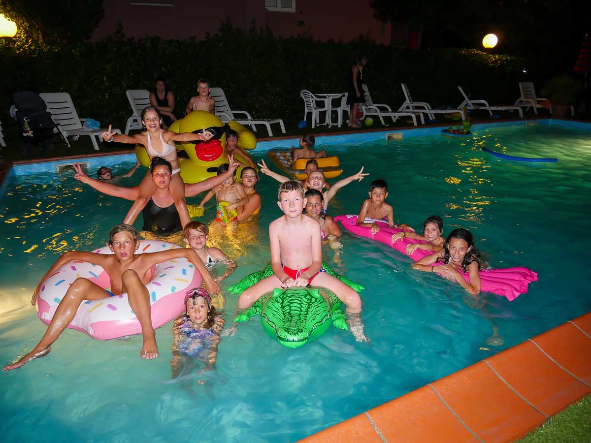 Kinderhotel: Schwimmbad - Hotel Sympathy