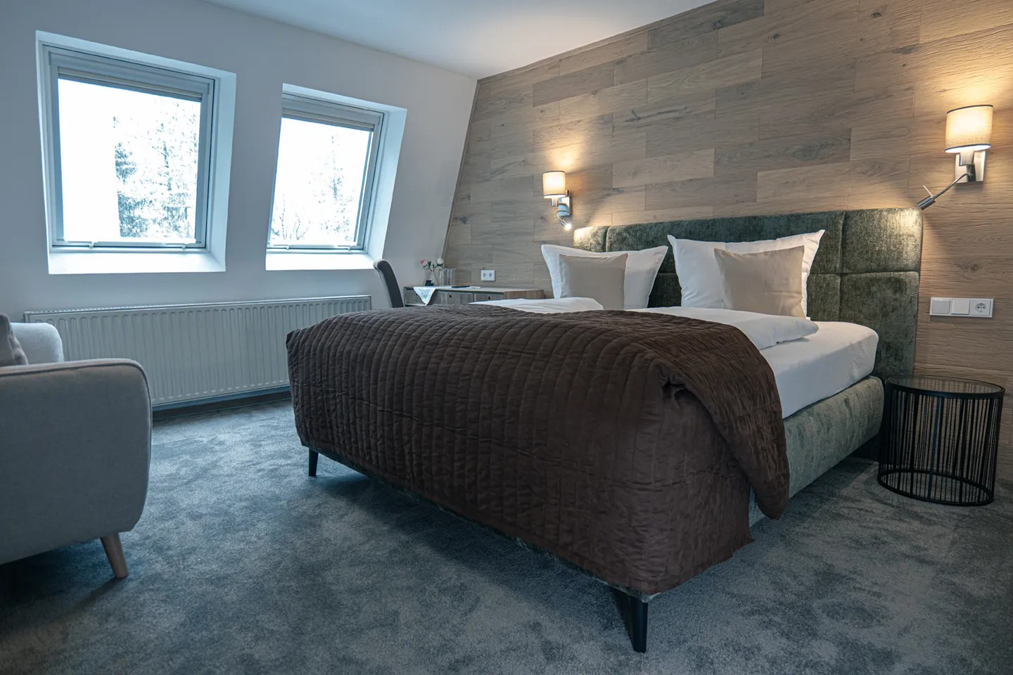 Familienhotel Am Tränkbachtal Frauenwald Zimmerkategorien 2-Raum Familiensuite Hubertushütte 117