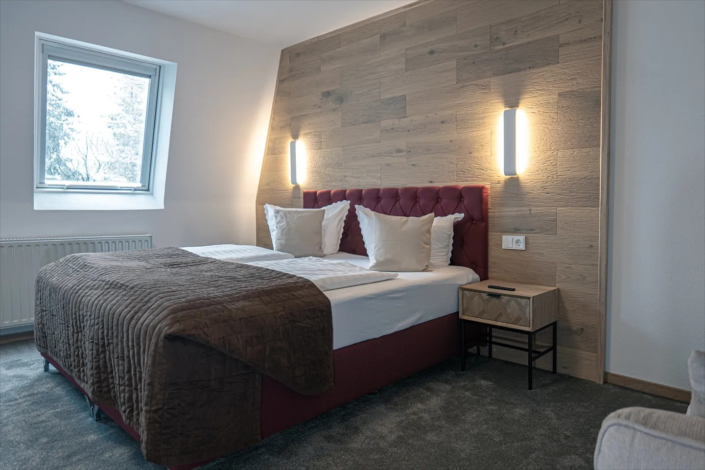 Familienhotel Am Tränkbachtal Frauenwald Zimmerkategorien 2-Raum Familiensuite Talblick 118 + 119