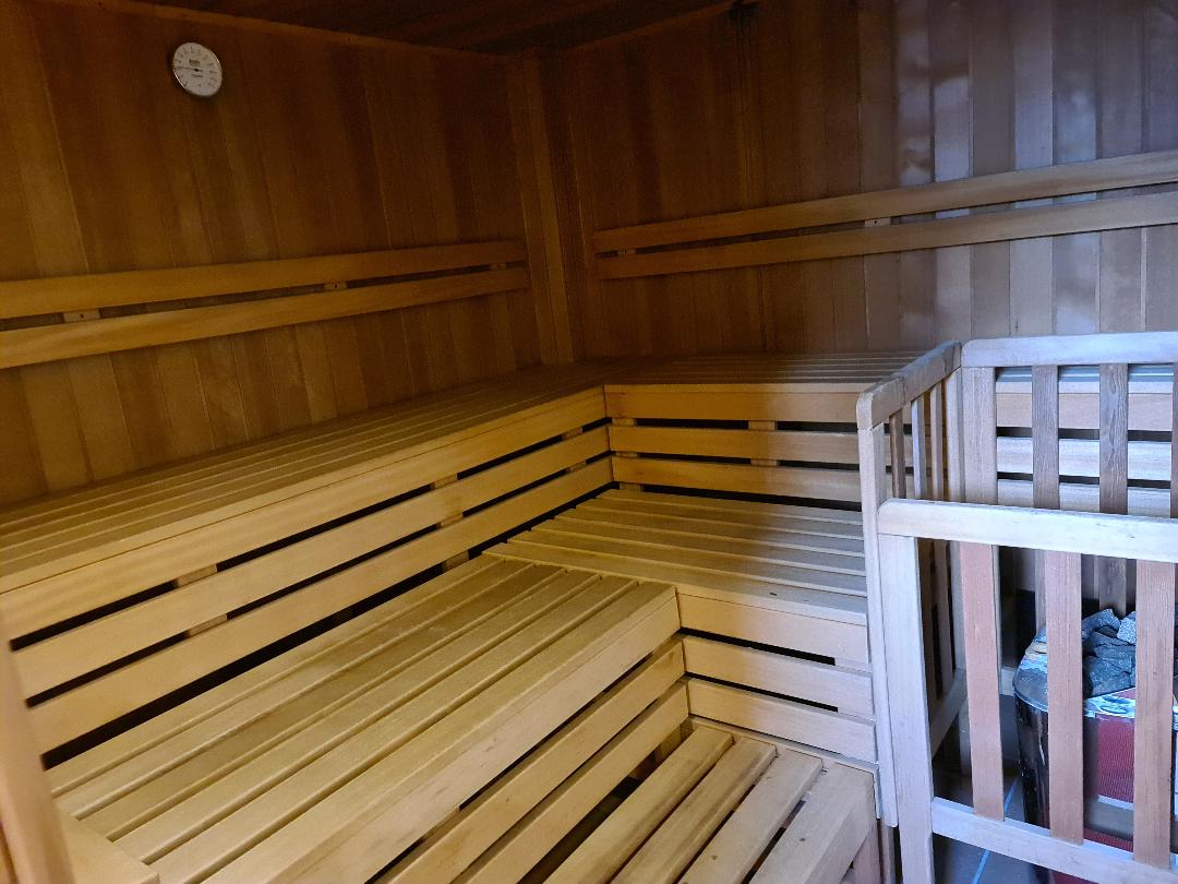 Familienhotel: Sauna im Wellnessbereich - Familienhotel Am Tränkbachtal Frauenwald