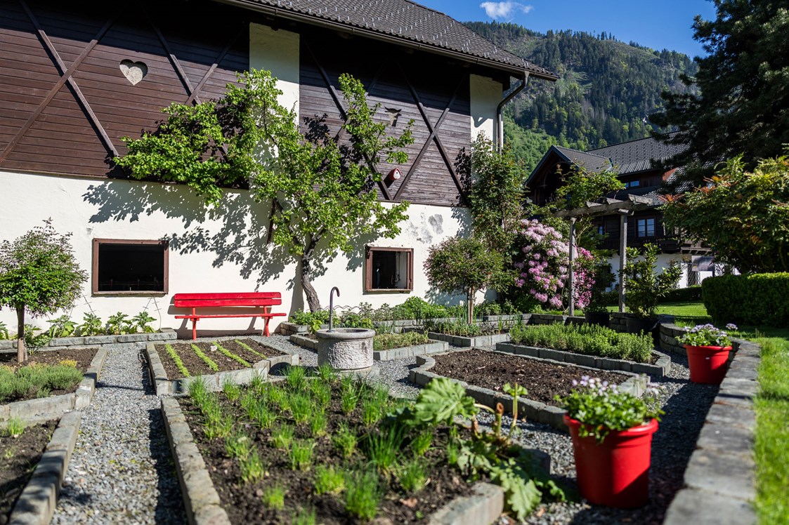 Kinderhotel: Bio-Garten - Familiengut Hotel Burgstaller
