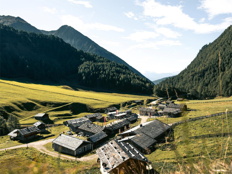 linara bio family hotel Ausflugsziele Milchsteig: Von Vals zur Fane Alm