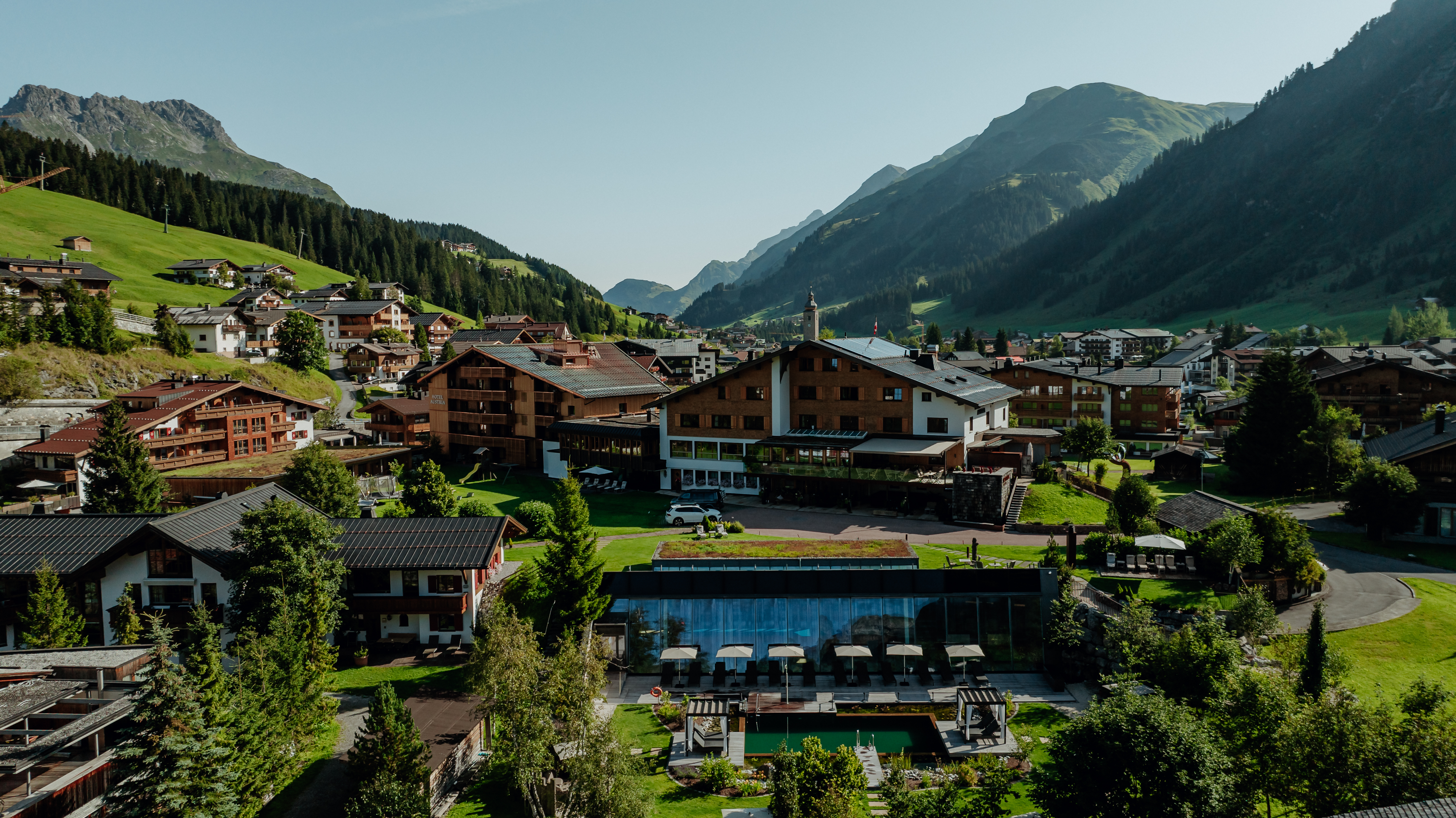 Kinderhotel: Hotel Austria Lech - Hotel | Umgebung