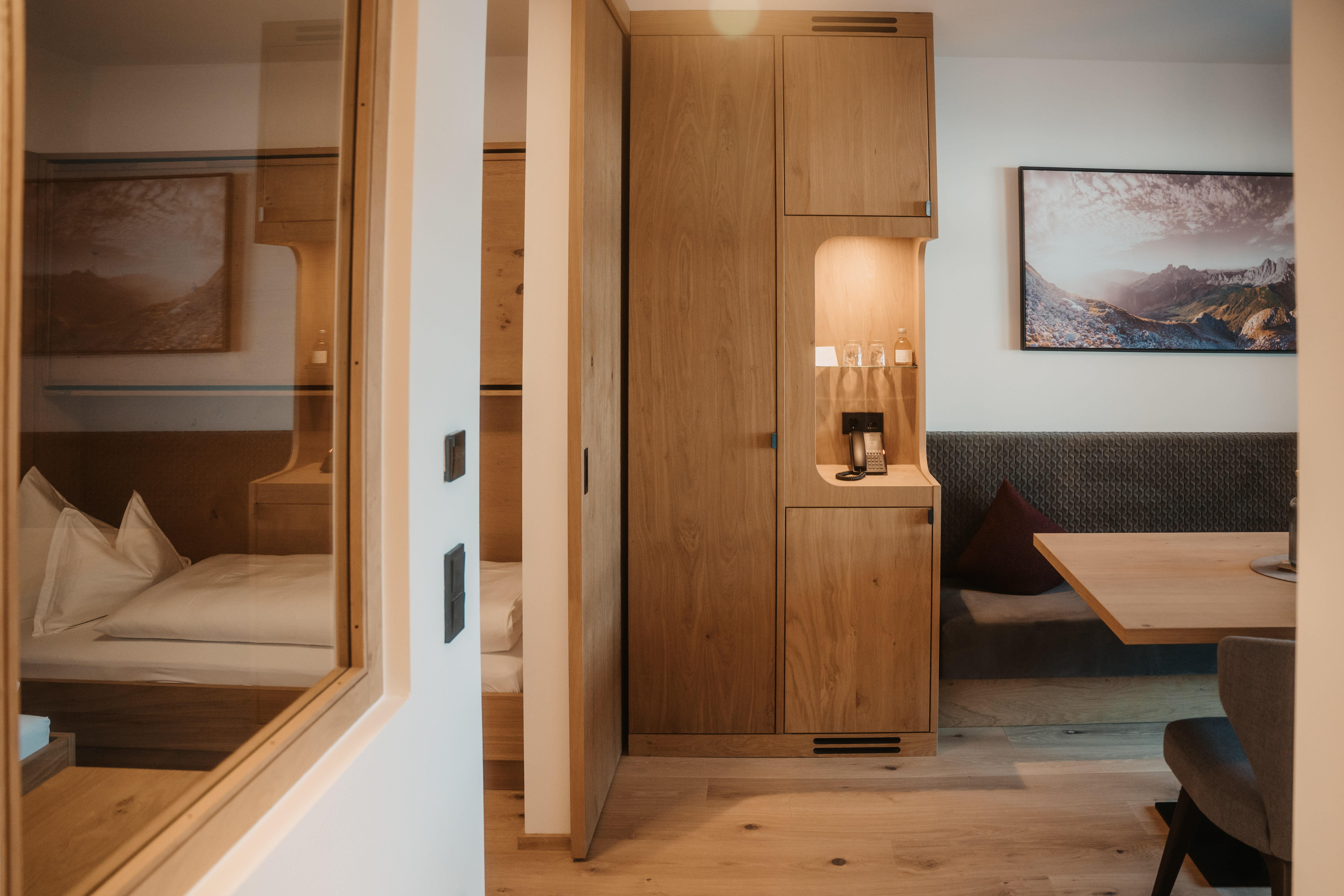 Kinderhotel: Familiensuite Sternstunden
50 m²
4-6 Gäste - Hotel …mein Neubergerhof****S - Wohnen | Schlafen