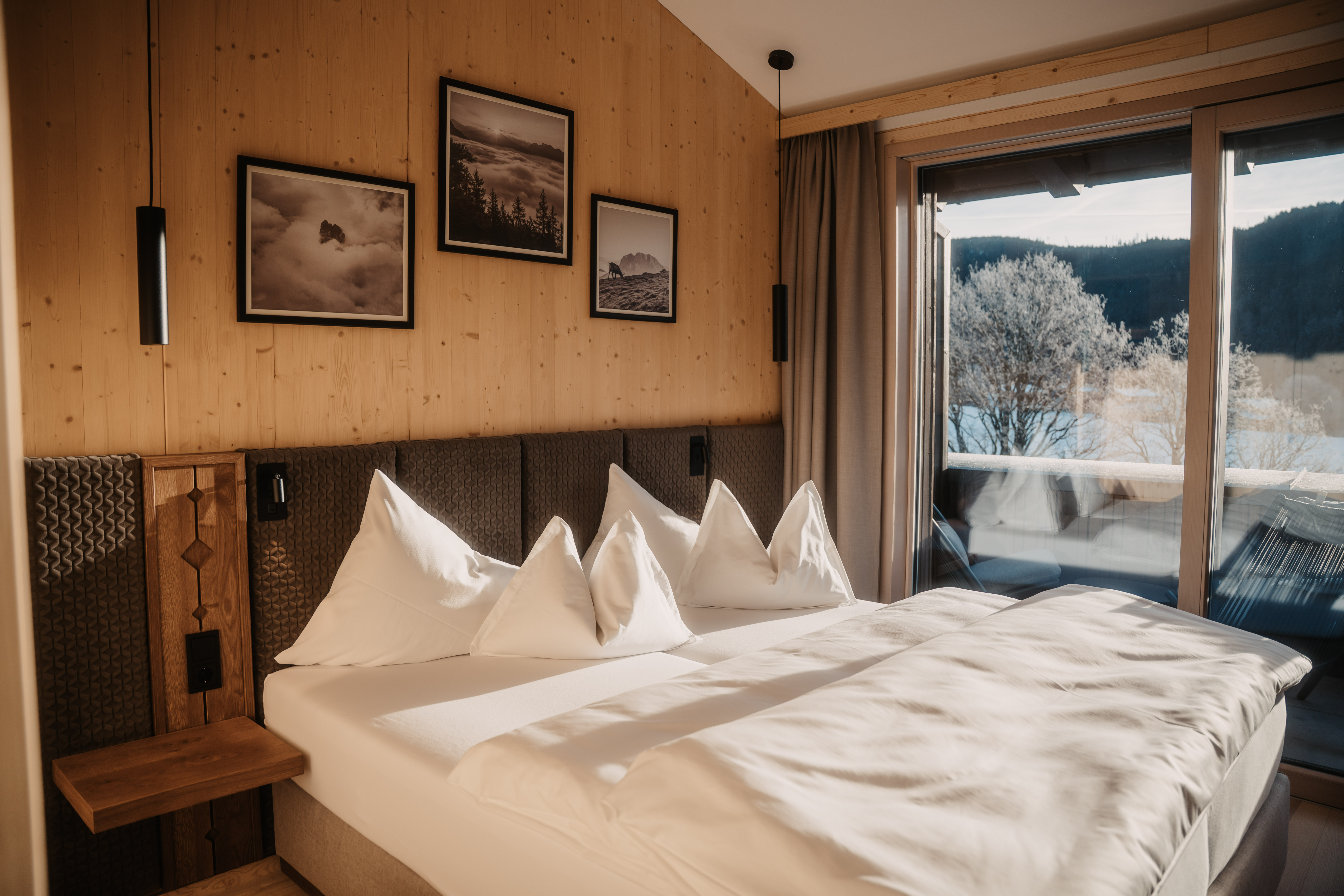 Kinderhotel: Top Suite über den Wolken
60 m²
4-5 Gäste - Hotel …mein Neubergerhof****S - Wohnen | Schlafen