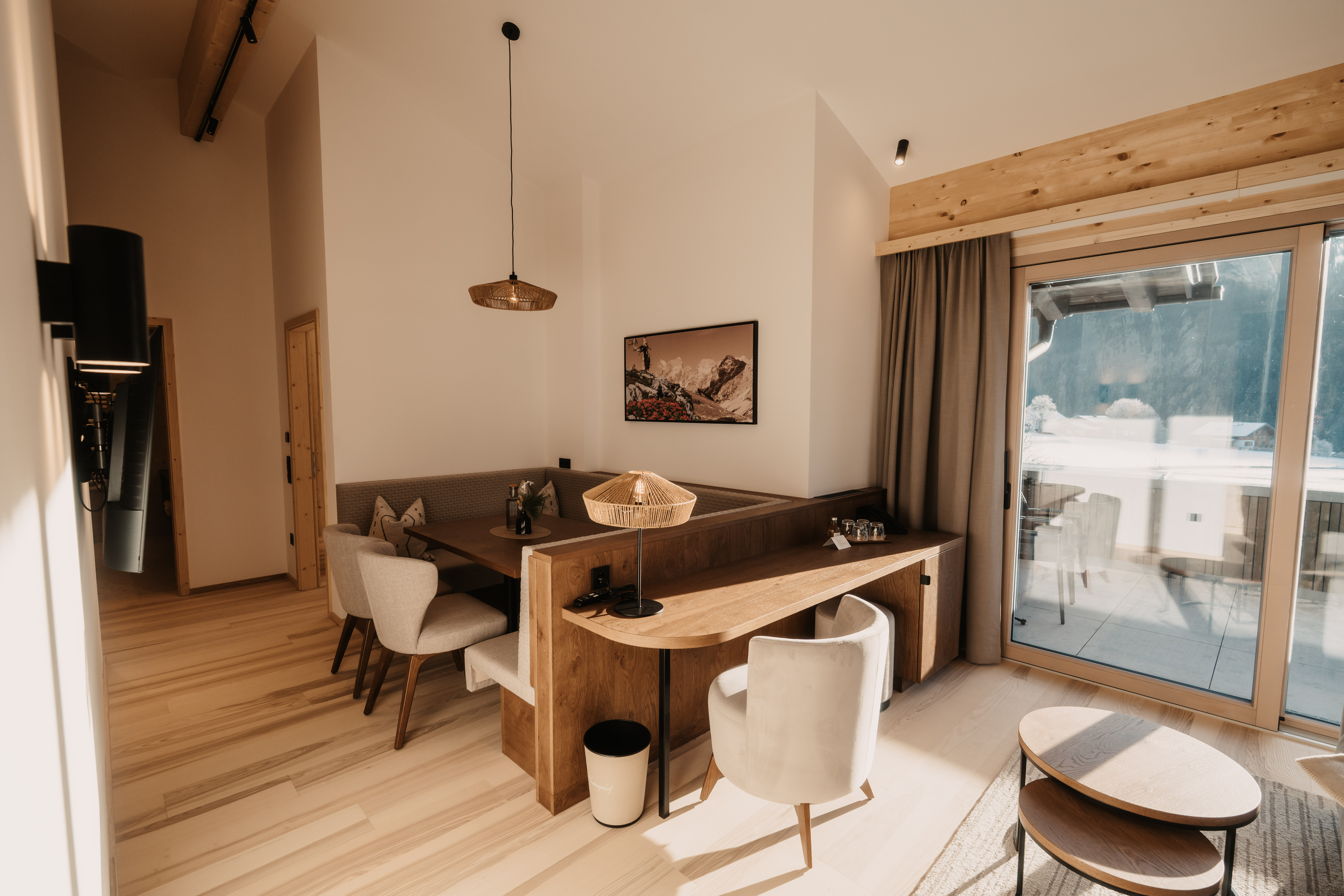 Kinderhotel: Top Suite über den Wolken
60 m²
4-5 Gäste - Hotel …mein Neubergerhof****S - Wohnen | Schlafen