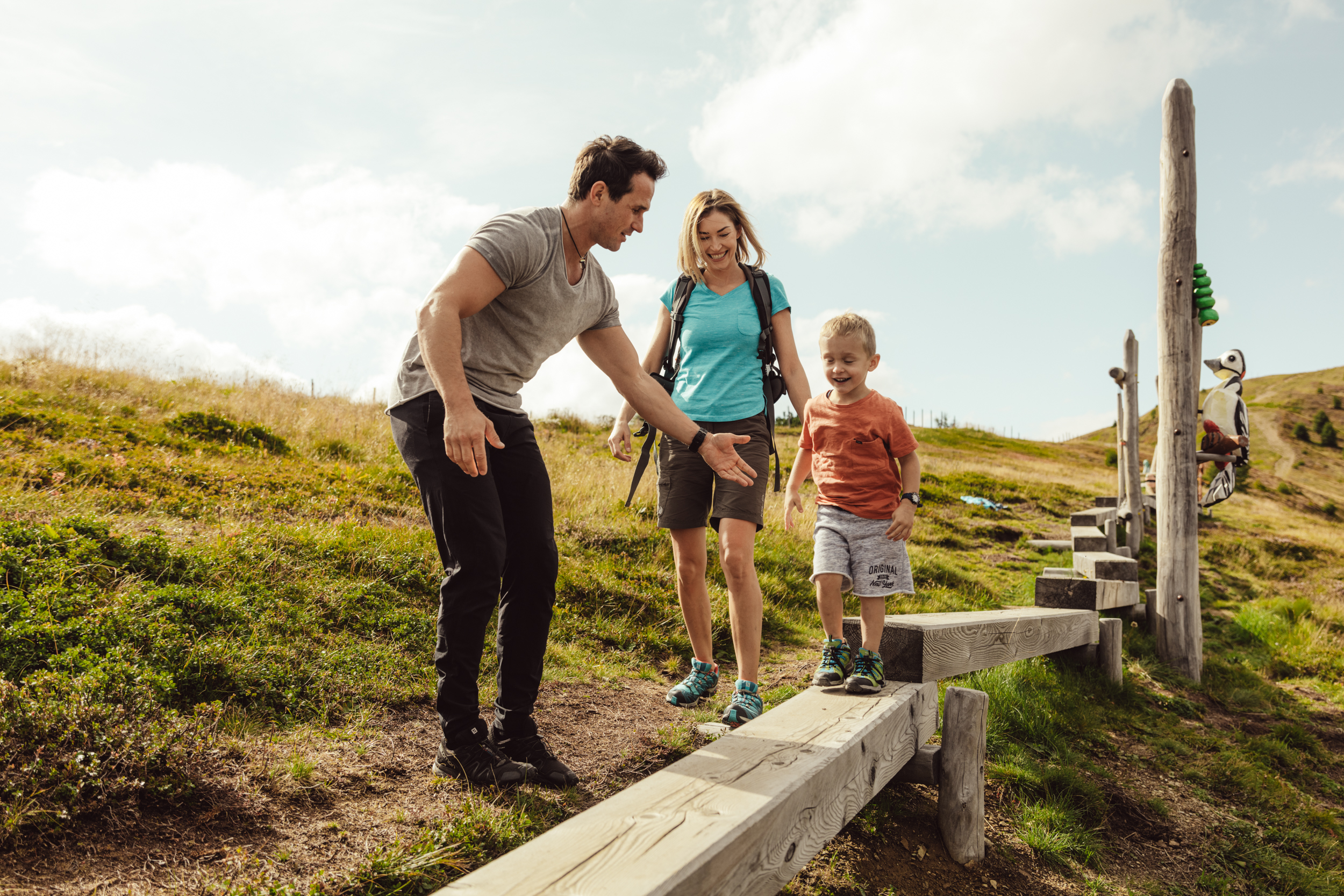 Almfamilyhotel Scherer****s - Familotel TIROL Ausflugsziele Kindermeile