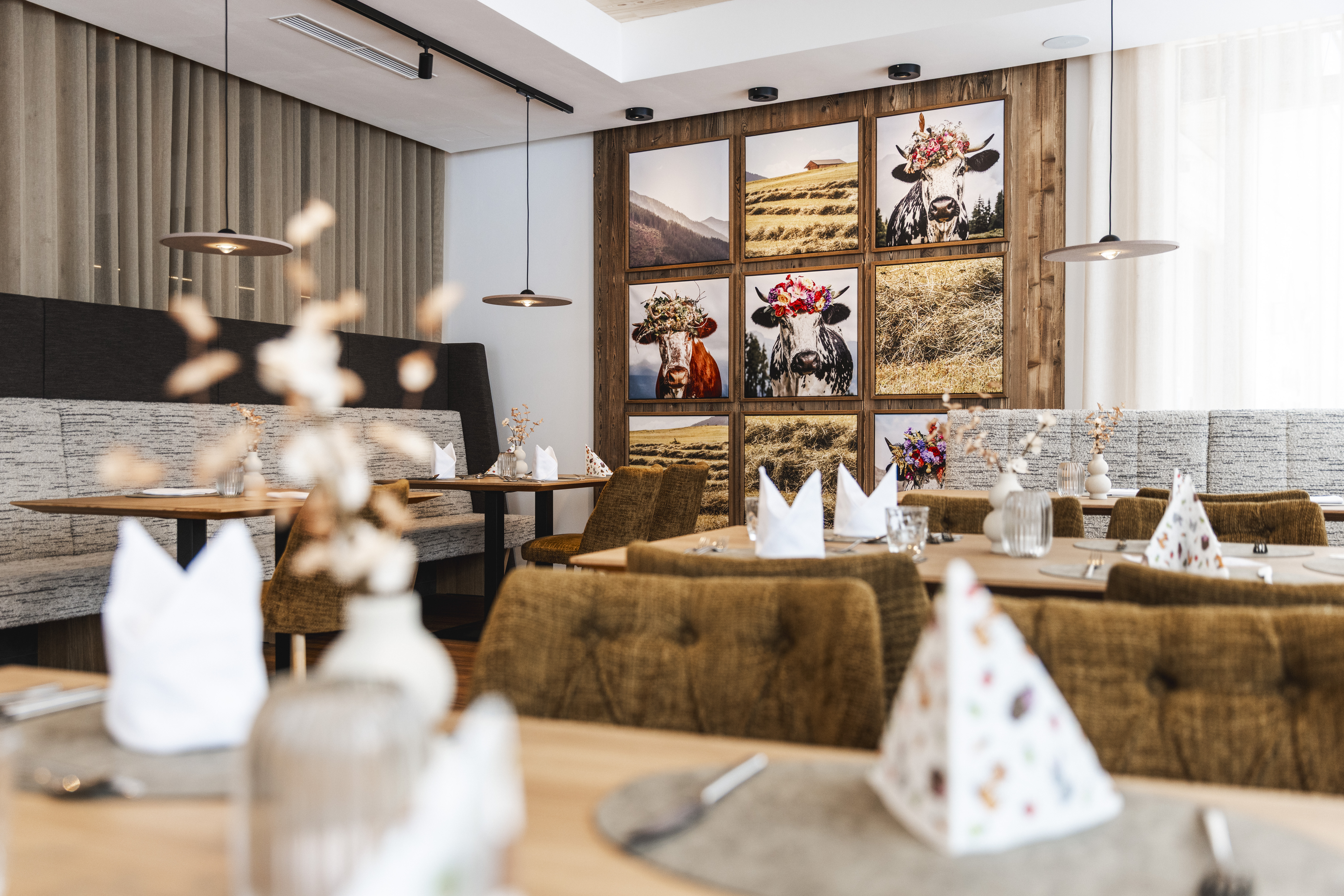Kinderhotel: neuer Restaurantbereich - Almfamilyhotel Scherer****s - Familotel Osttirol