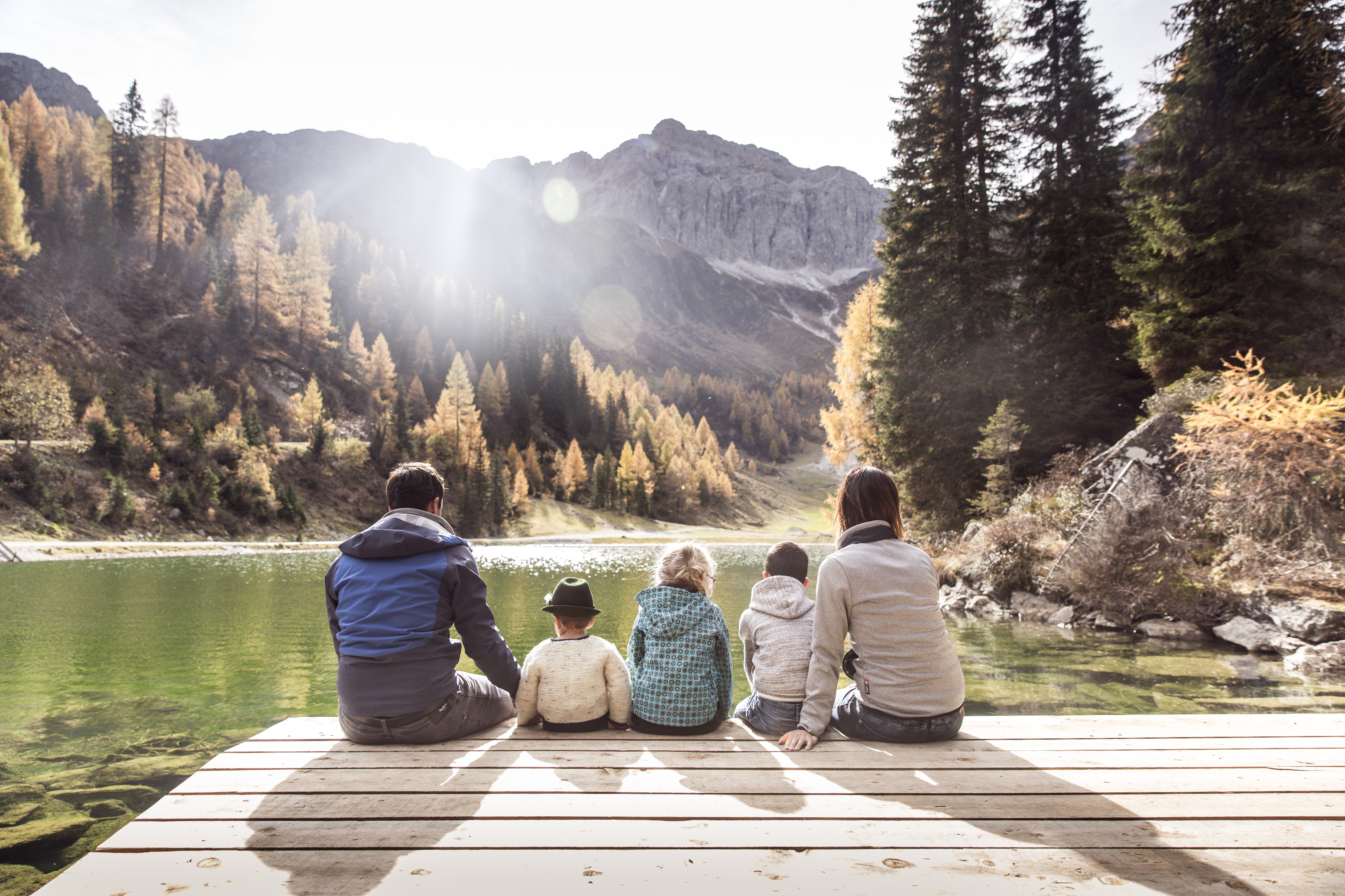 Kinderhotel: Klapfsee, Tilliacher Tal - Almfamilyhotel Scherer****s - Familotel TIROL - Hotel | Umgebung, Spielen | Entdecken