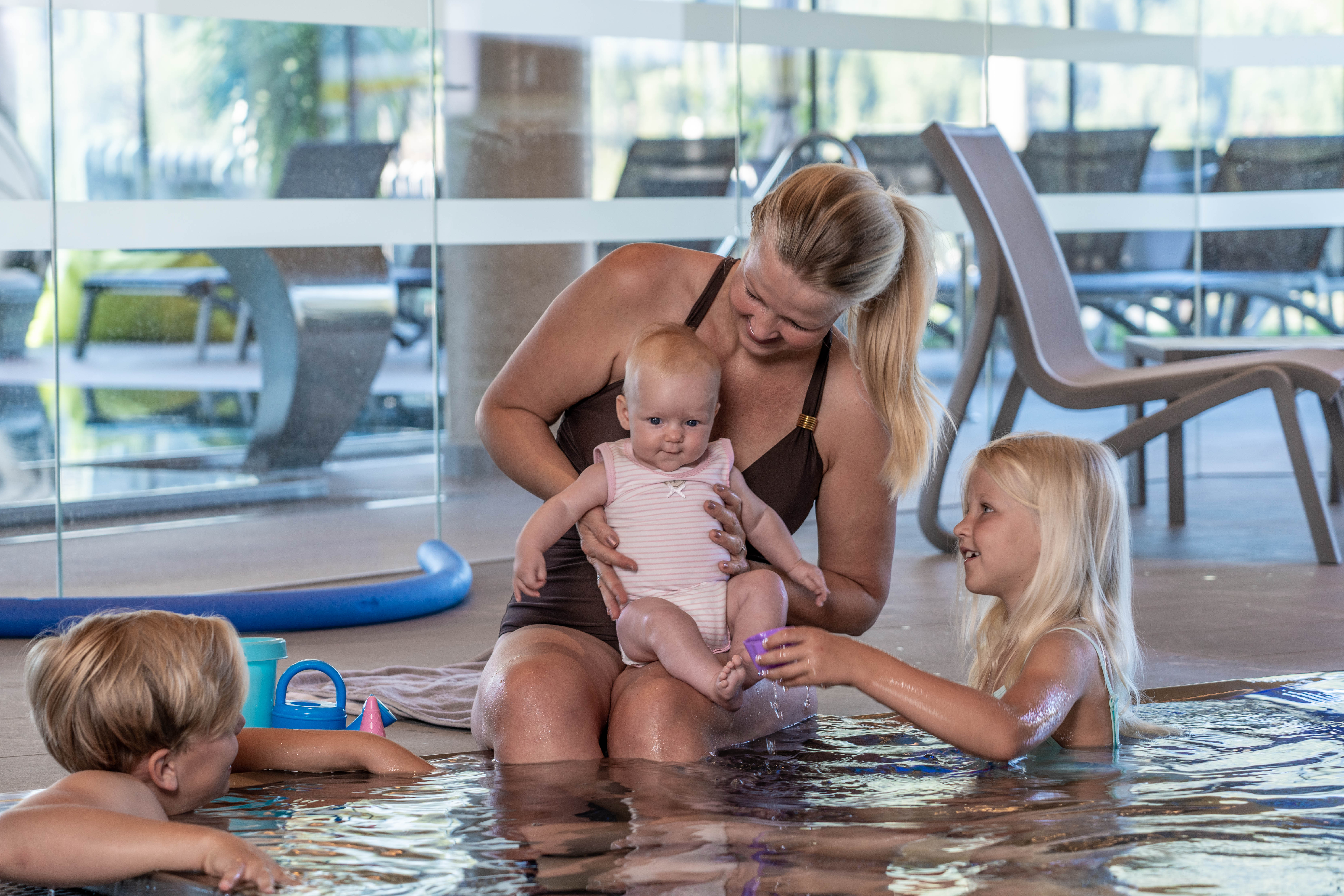 Kinderhotel: Paradies für Wasserratten - Almfamilyhotel Scherer****s - Familotel TIROL - Wasser | Wellness