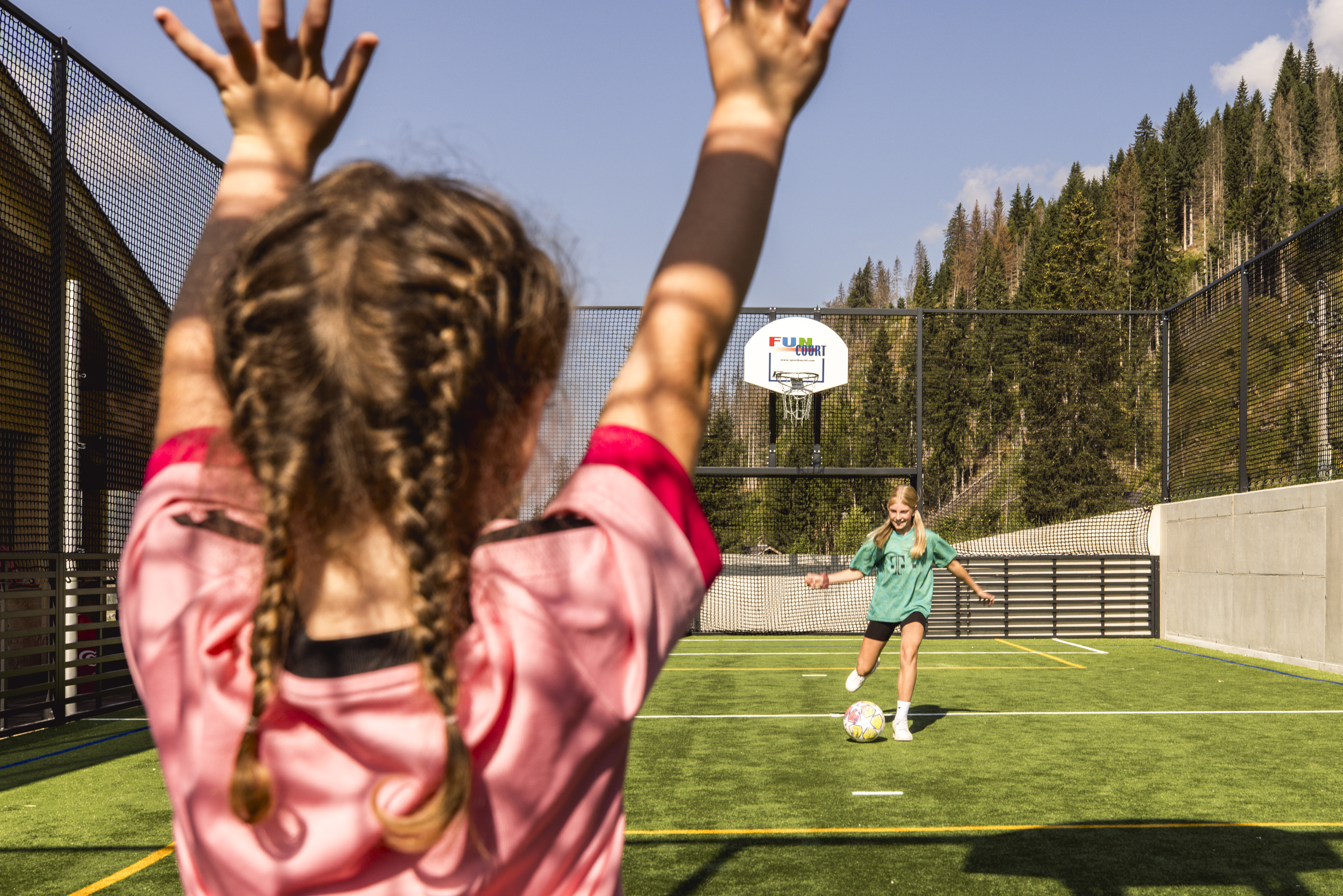Kinderhotel: Funcourt - Almfamilyhotel Scherer****s - Familotel TIROL - Spielen | Entdecken
