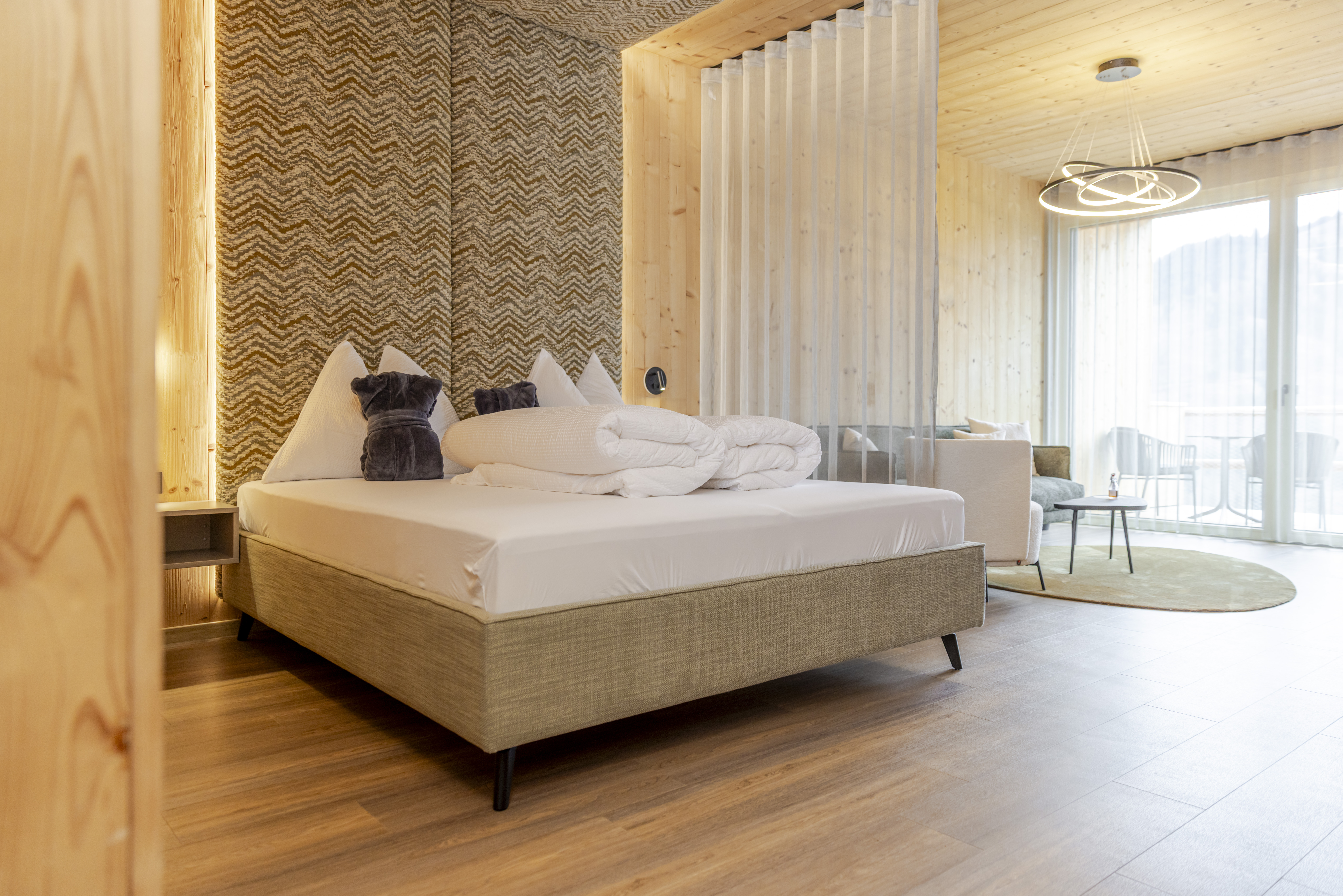 Kinderhotel: Gartensuite - Almfamilyhotel Scherer****s - Familotel TIROL - Wohnen | Schlafen