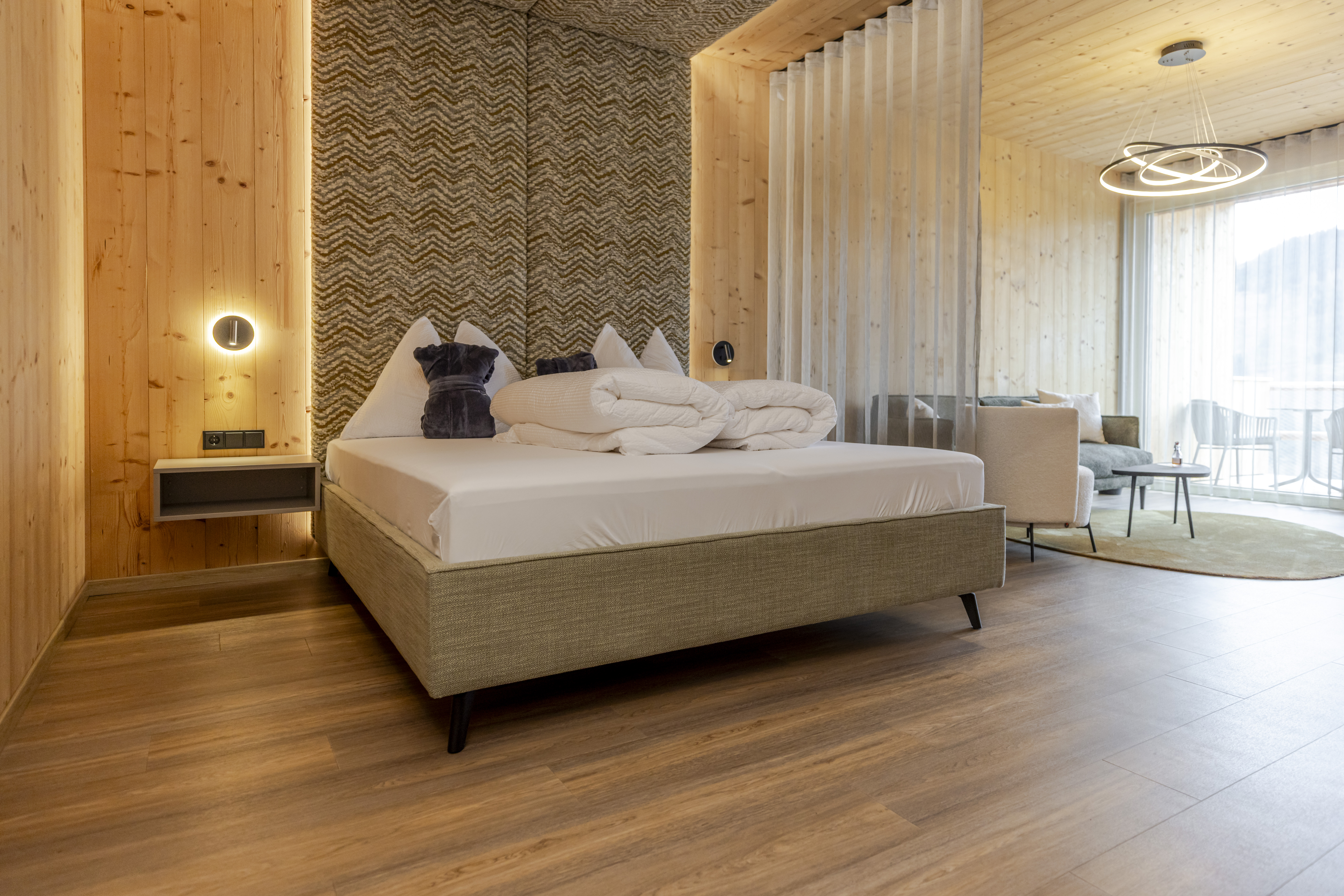 Kinderhotel: Gartensuite - Almfamilyhotel Scherer****s - Familotel TIROL - Wohnen | Schlafen