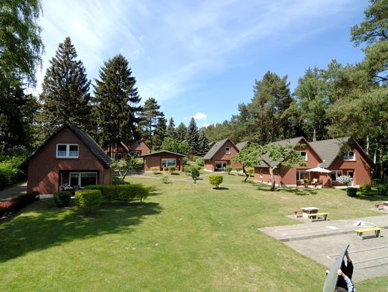 Kinderhotel: Ferienhäuser SEEBLICK für 6 Personen - Ferienpark Heidenholz