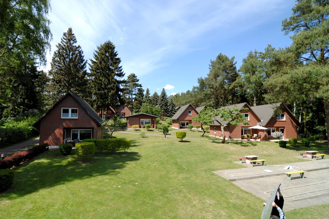 Kinderhotel: Ferienhäuser SEEBLICK für 6 Personen - Ferienpark Heidenholz