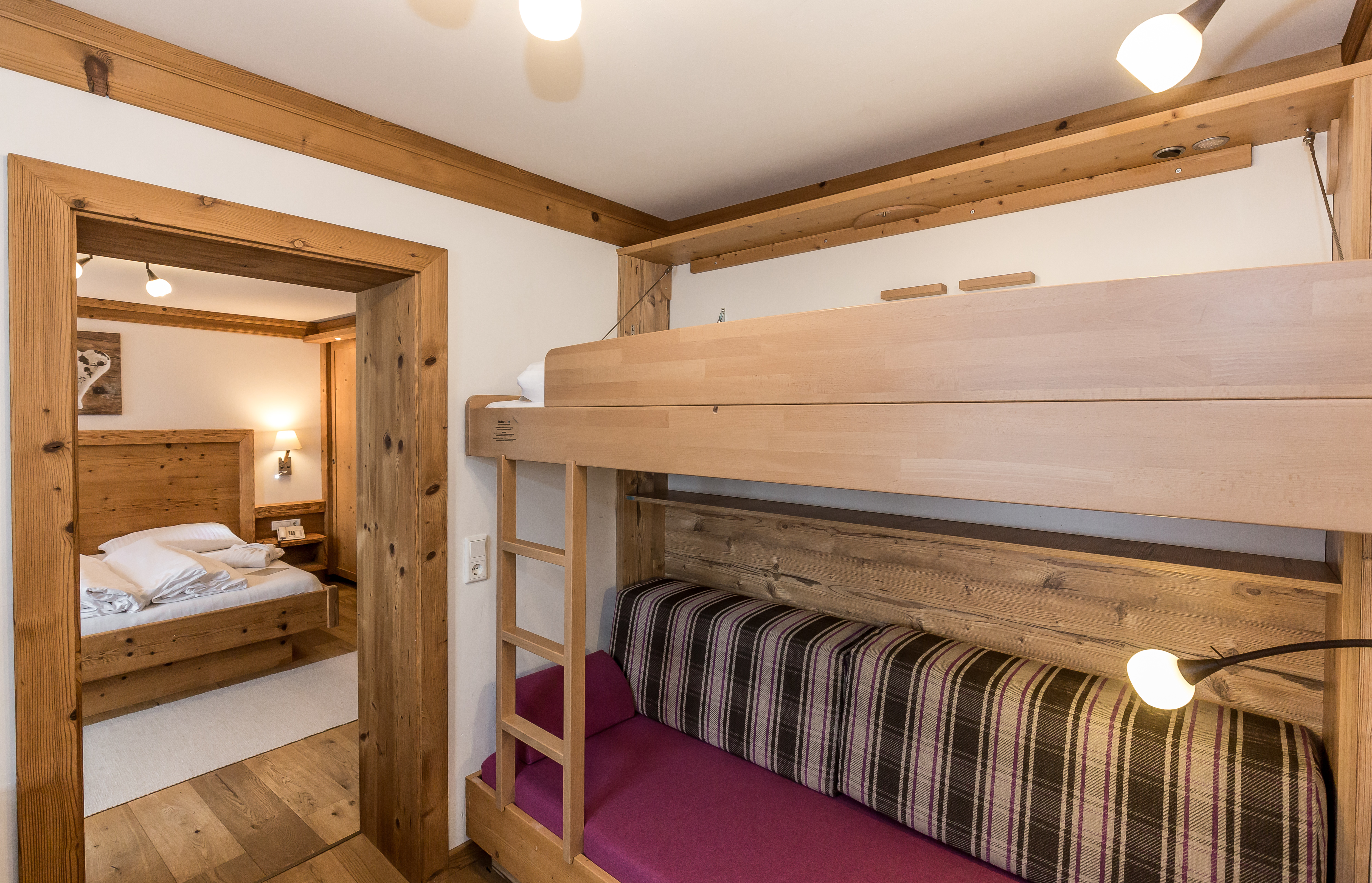 Familien und Vitalhotel Mühlpointhof ***S Zimmerkategorien Familien-Kammerl - circa 32 qm