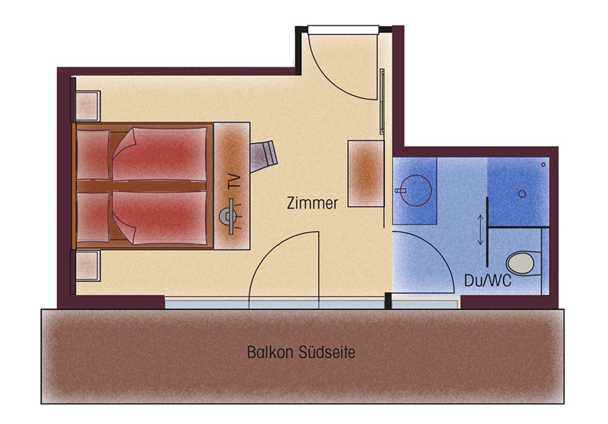 ****Alpen Hotel Post Zimmerkategorien Doppelzimmer mit Balkon