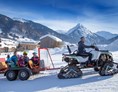 Kinderhotel: Tschu Tschu Postexpress bringt die Kinder in die Skischule - ****Alpen Hotel Post