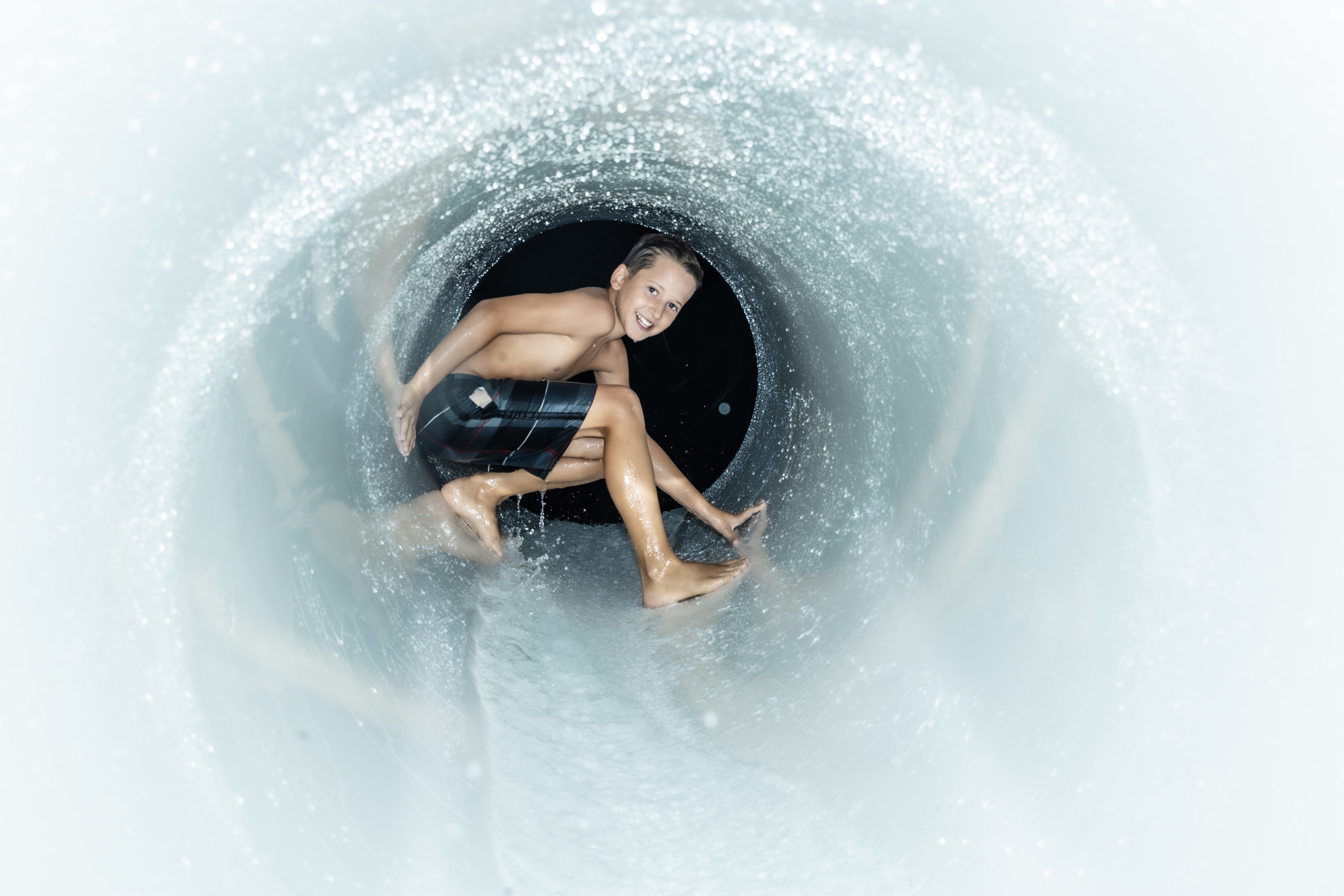 Kinderhotel: Röhrenrutsche - ****Alpen Hotel Post