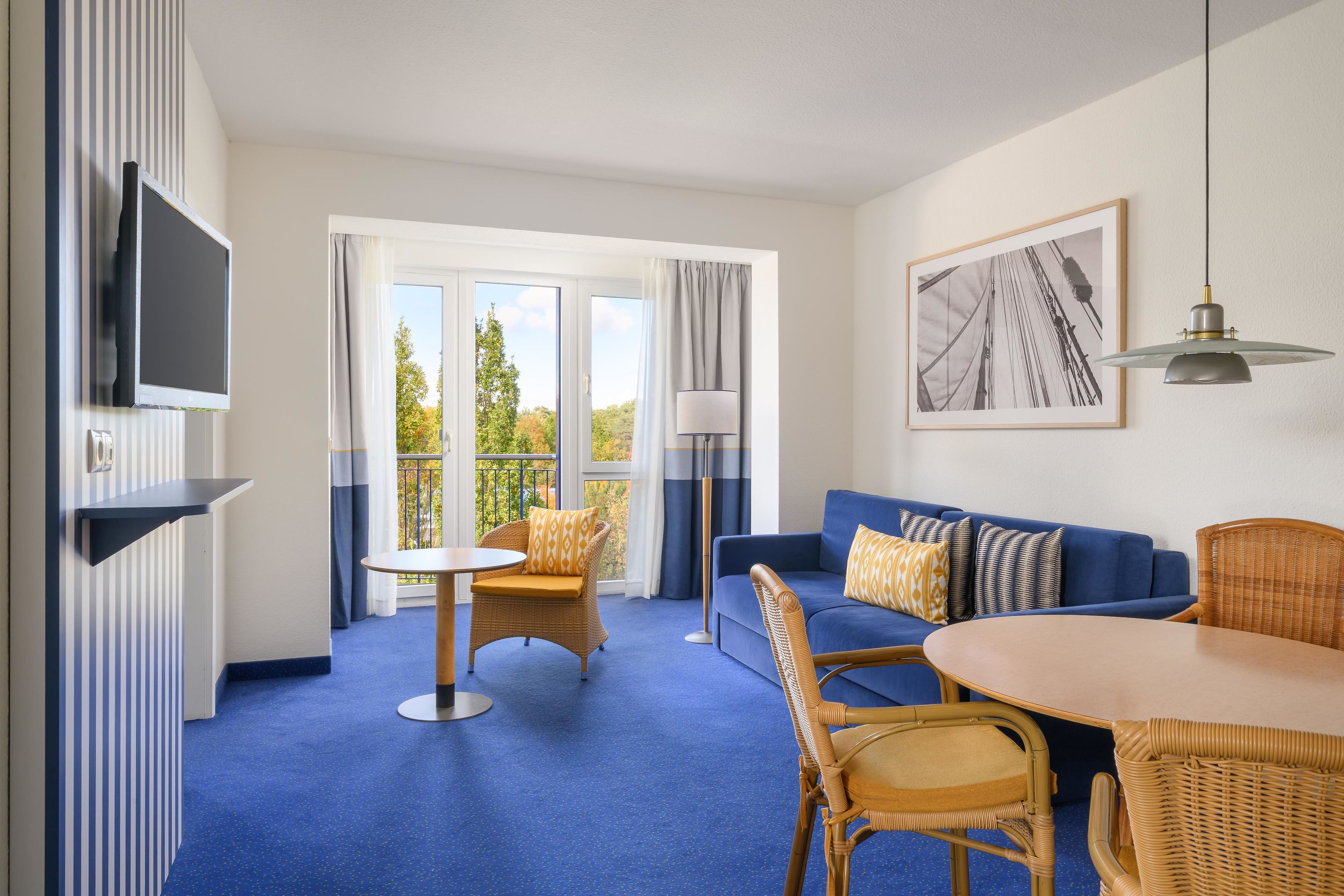 Familienhotel - Umgebungsschwerpunkt: Strand - Süderholz - Zimmeransicht - IFA Rügen Hotel & Ferienpark