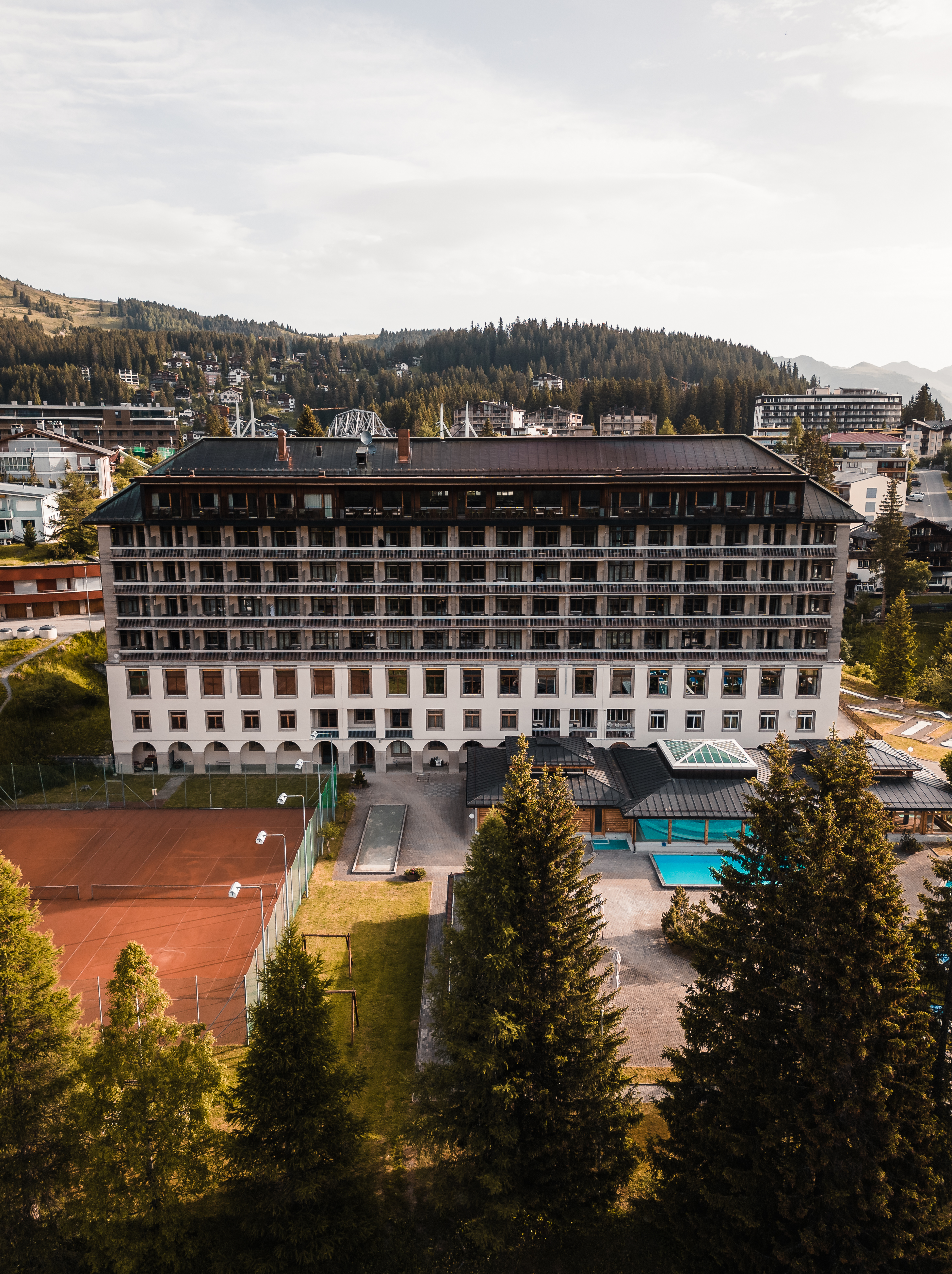 Familienhotel - Pools: Innenpool - Schweiz - Hotel- Sommer - Hotel Altein, a Faern Collection Resort